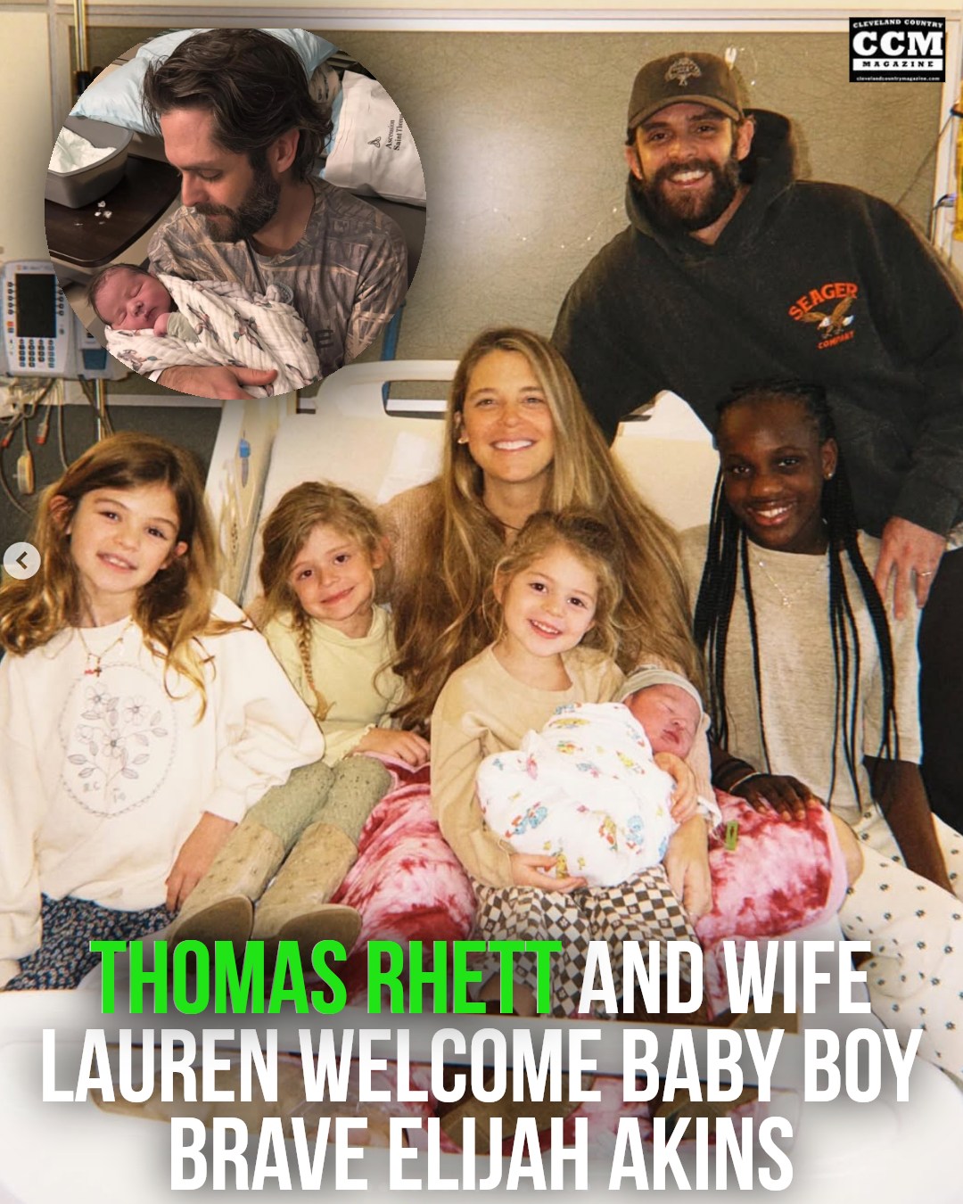 Cleveland - Thomas Rhett is finally a boy dad as he and his wife ...