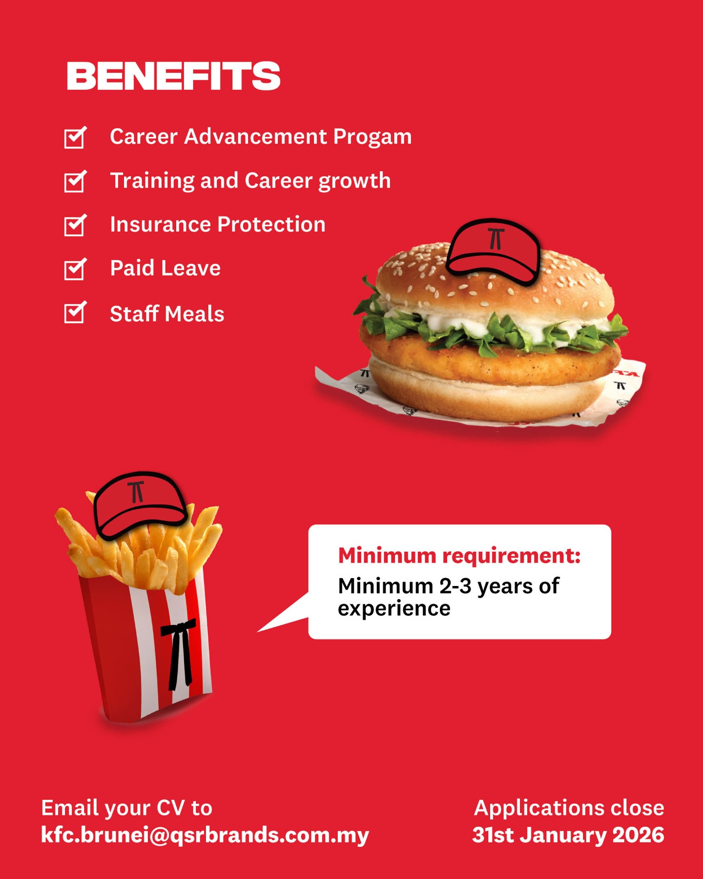 KFC Brunei - Good with numbers? We’re on the lookout for... | Facebook