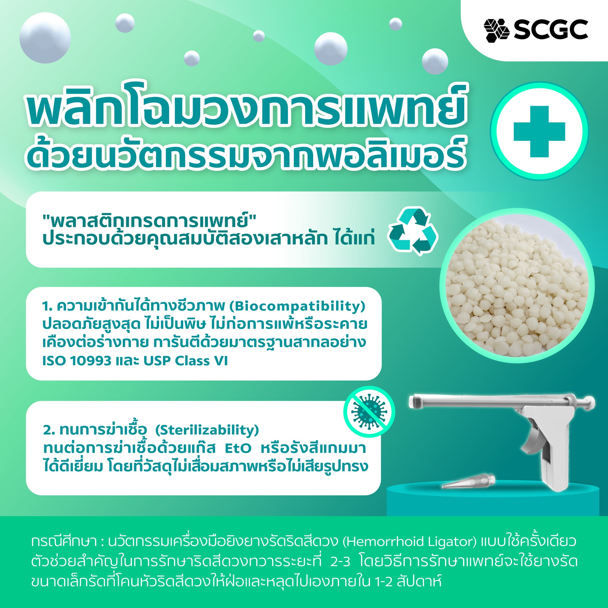 SCGC - 👨‍⚕ พลิกโฉมวงการแพทย์ ด้วยนวัตกรรมจากพอลิเมอร์ หลายคนอาจสงสัยว่า ...