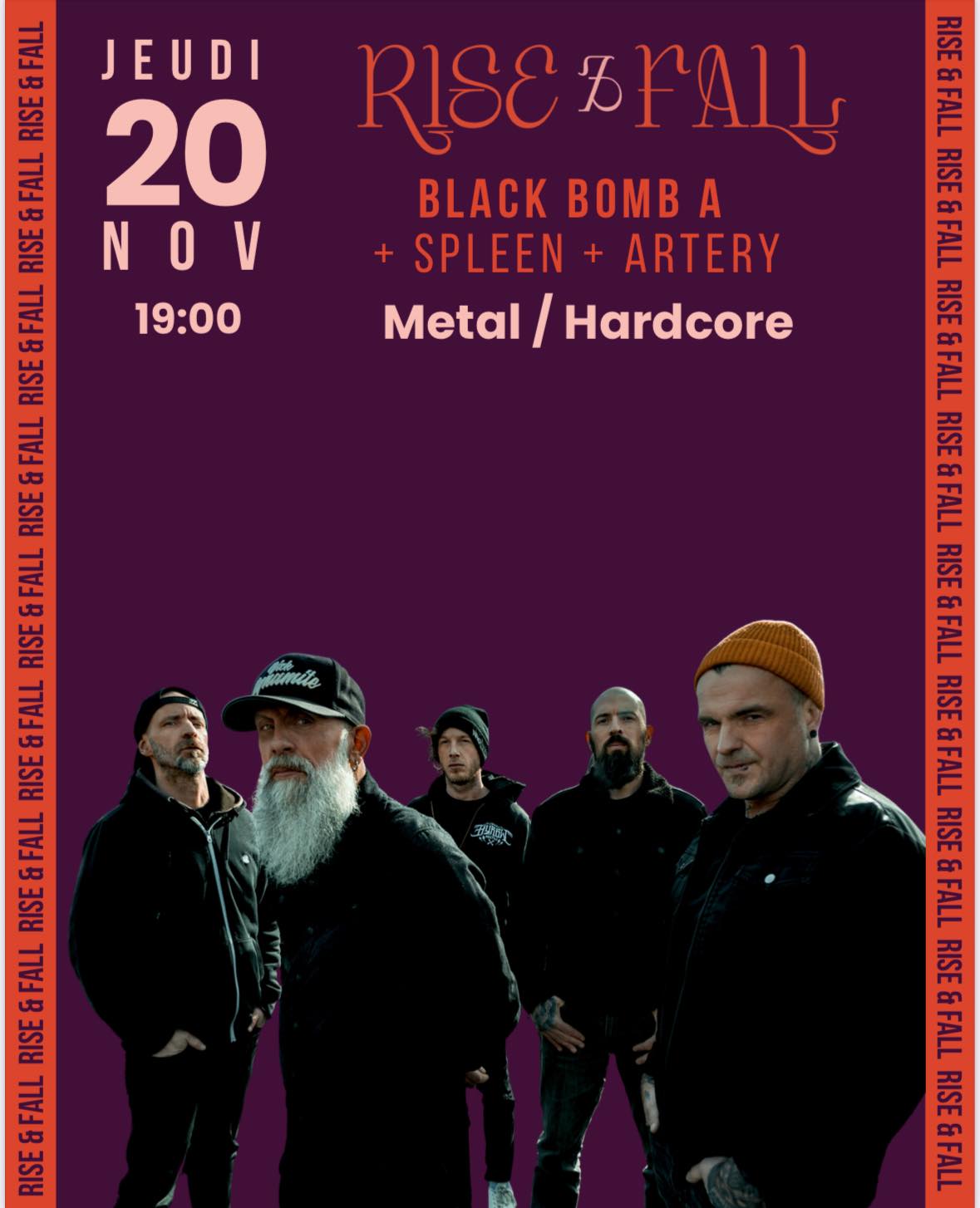 BLACK BOMB A - - NEXT SHOW - RISE AND FALL FESTIVAL Niort... | Facebook