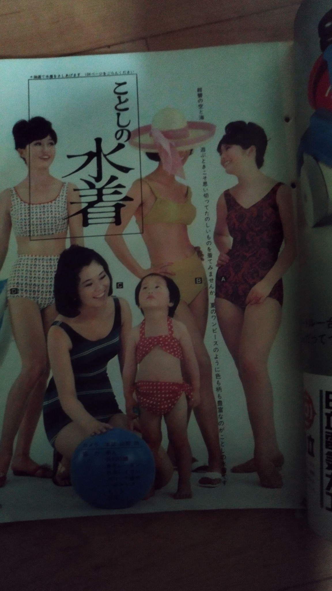 いかにも昭和😂😂😂(「家庭画報」昭和39年7月号の特集より)
