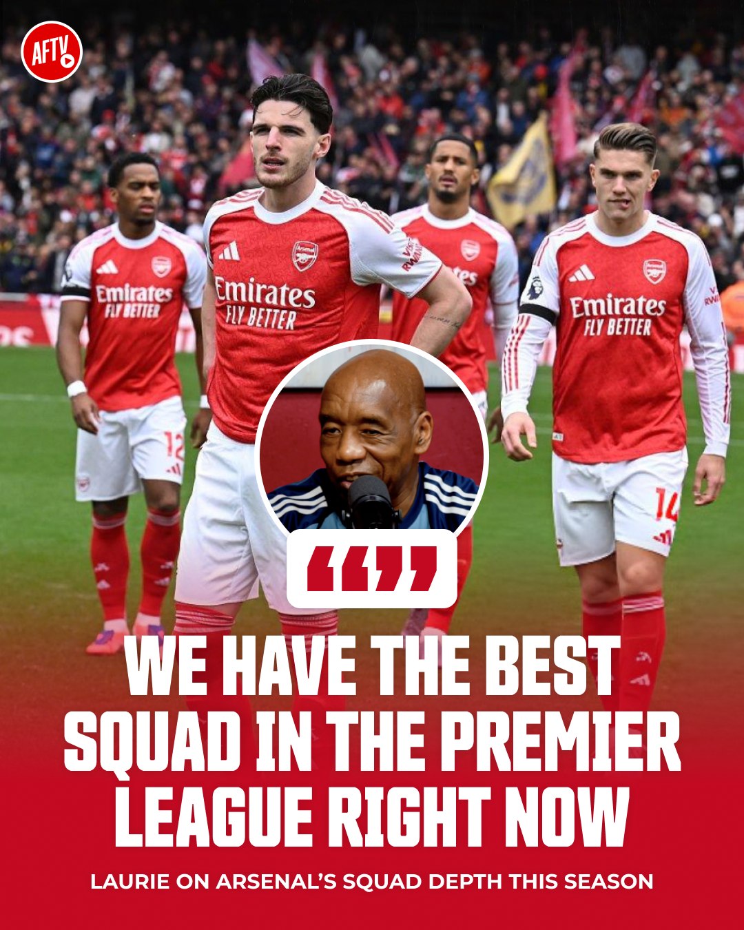 AFTV - 𝐃𝐨 𝐲𝐨𝐮 𝐚𝐠𝐫𝐞𝐞 𝐰𝐢𝐭𝐡 𝐋𝐚𝐮𝐫𝐢𝐞 𝐡𝐞𝐫𝐞, 𝐀𝐫𝐬𝐞𝐧𝐚𝐥 𝐟𝐚𝐧𝐬? 🤔 | Facebook