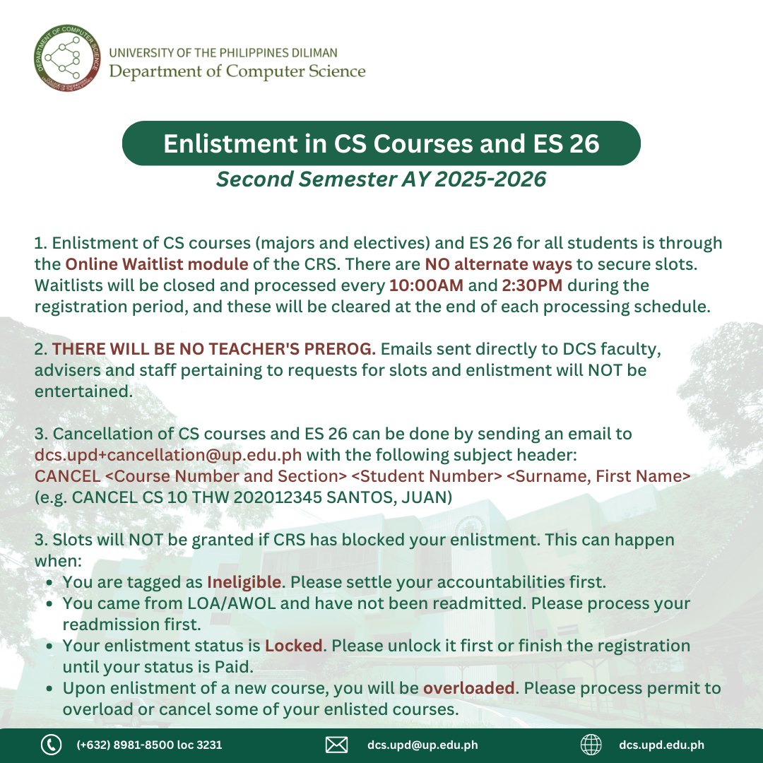 UP Department of Computer Science | Quezon City