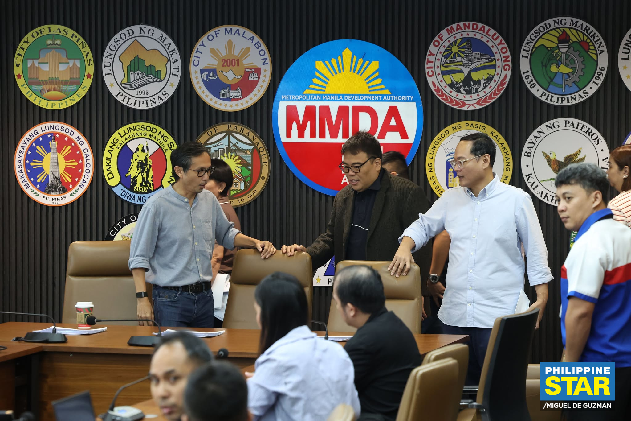 Philippine - Public Works Secretary Vince Dizon, together with ...