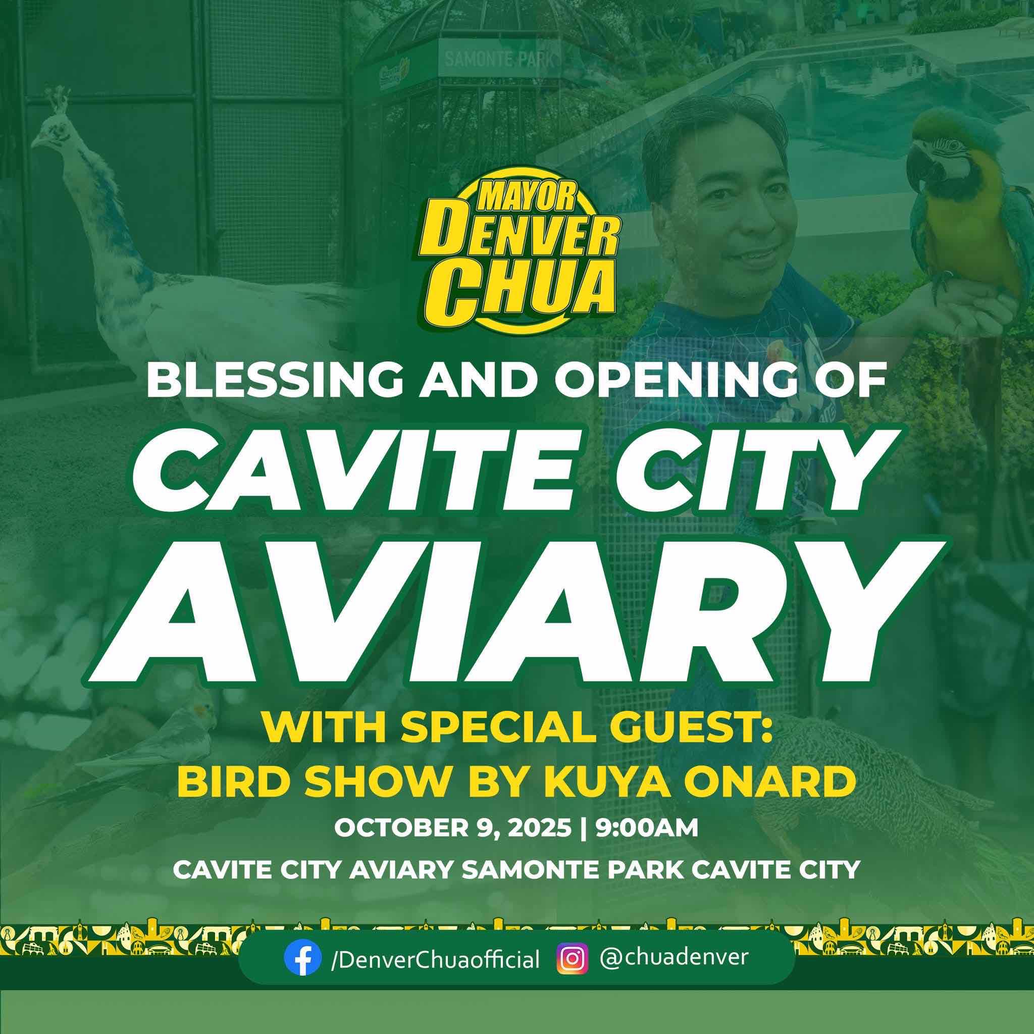 Denver - Bird Show and Grand Opening of Cavite City Aviary 🐦 Tara at ...