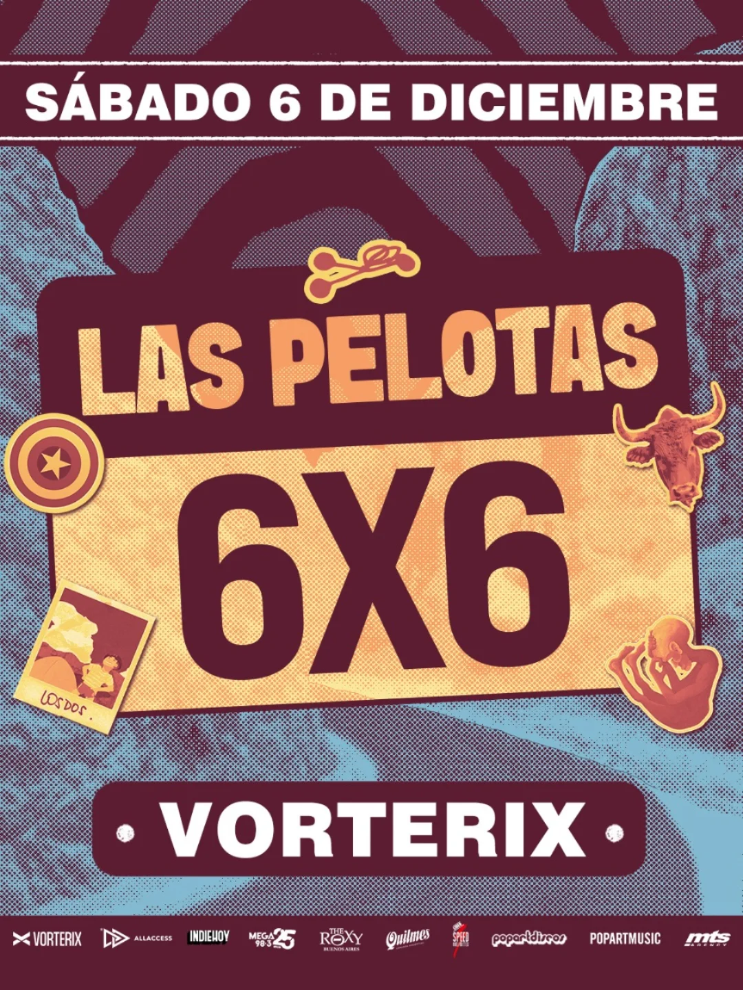 Las - 🔥 Las Pelotas 6x6 en VORTERIX 🔥 Seguimos celebrando 36 años de ...