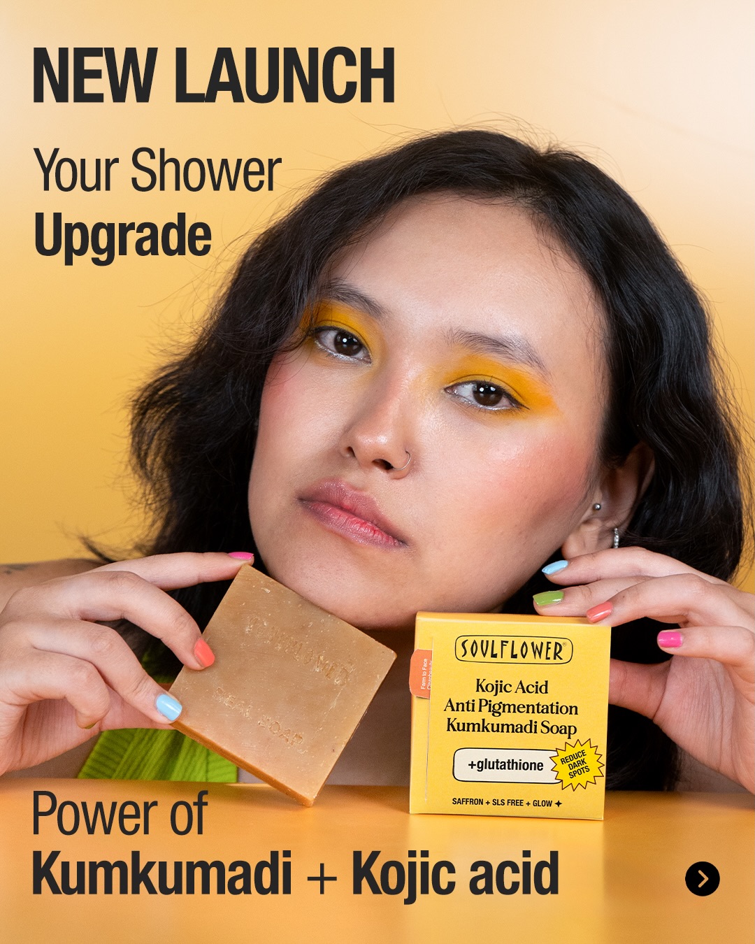 glutathione kumkumadi skin whitening soap product info and reviews All the glow seekers, assemble ✨Meet Soulflower Anti-Pigmentation 🫧💪Powered with Kojic Acid, Glutathione, Kumkumadi-inspired actives, this one works on: • Dark spots • Pigmentation • Uneven tone • Patchy Apa itu GHKCU? Korang Available Options:100mg X 3pk limit-4