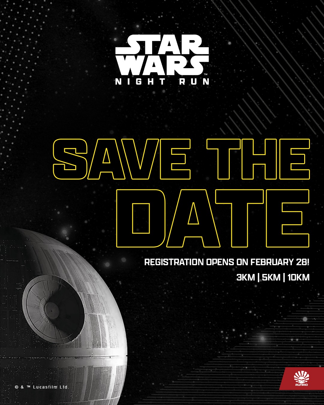 Runrio Inc. - The Force is strong with this run 🌌 Our... | Facebook