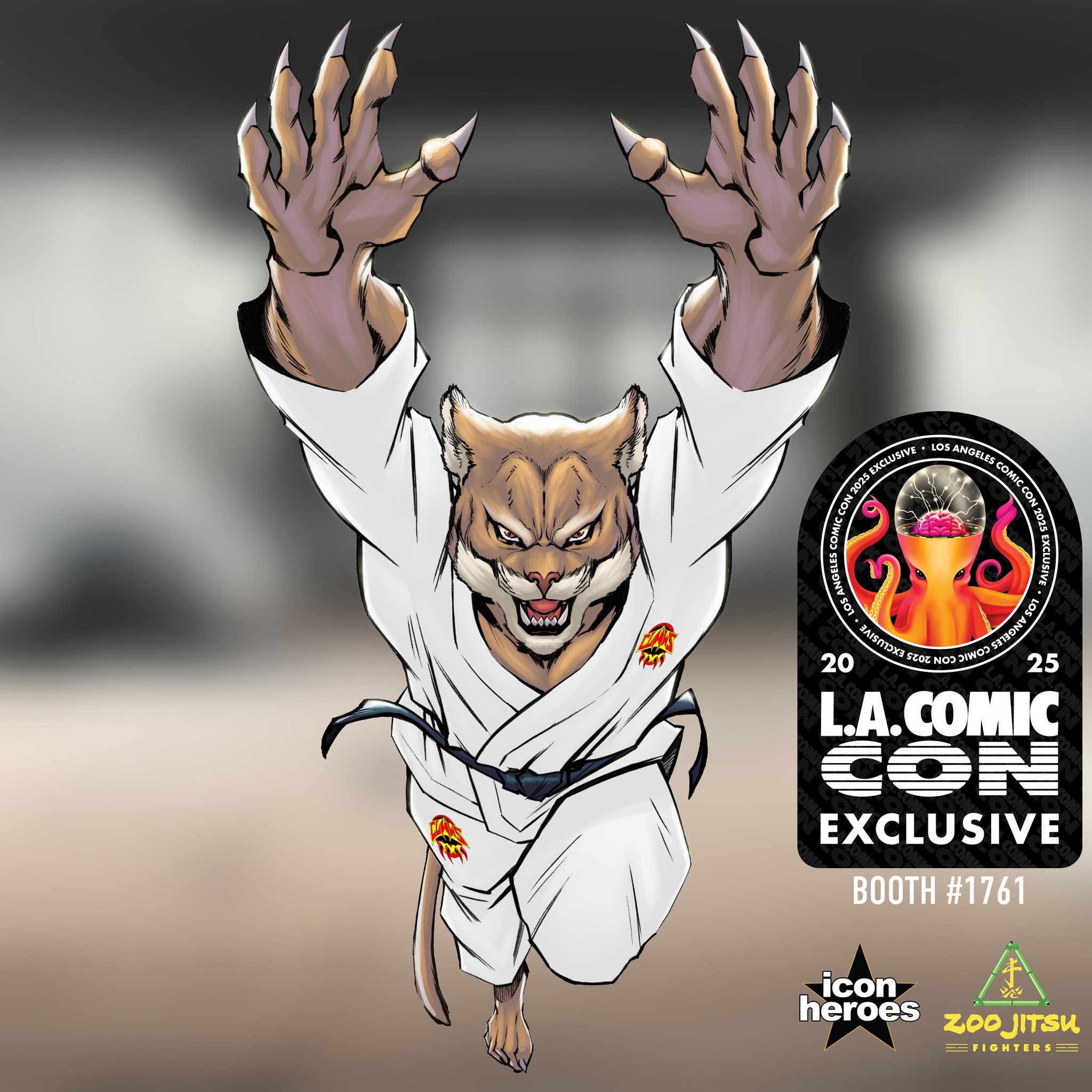 Icon - 🐆 A new fighter is stepping onto the mats at LA Comic Con 2025 ...