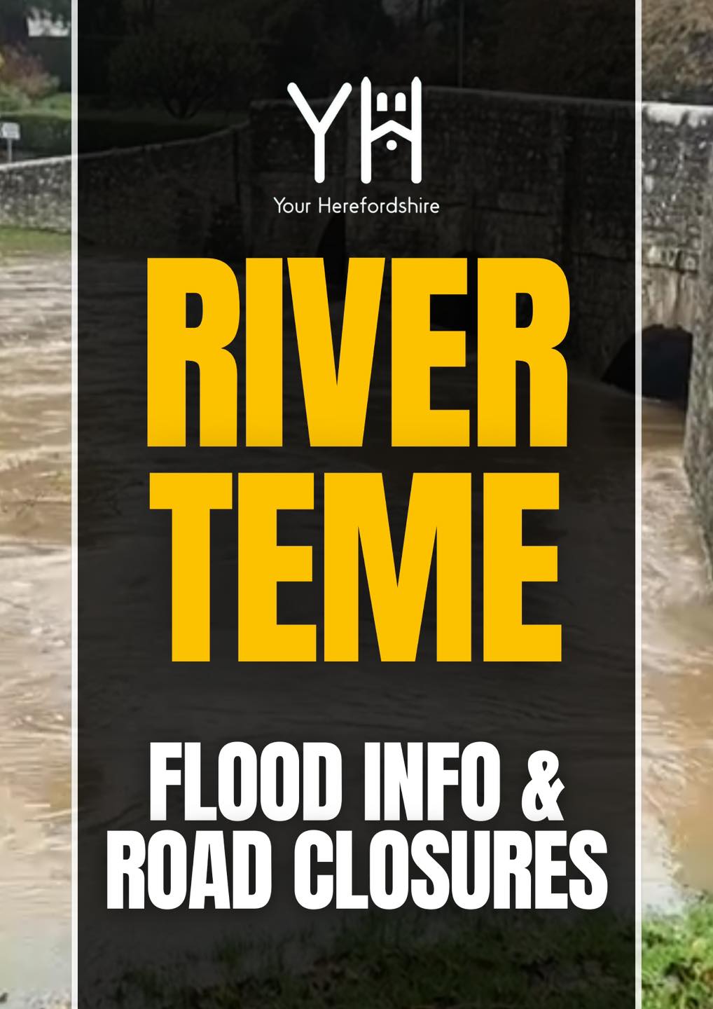 Your - FLOODS - RIVER TEME ⚠️ | Levels on the River Teme at ...
