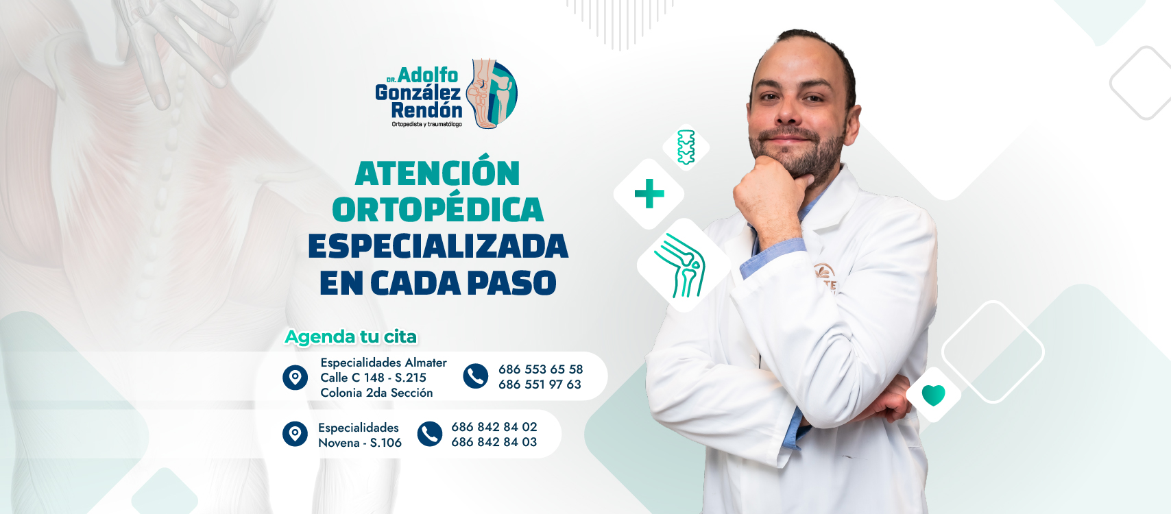Dr. Adolfo González Rendón-Ortopedista | Mexicali