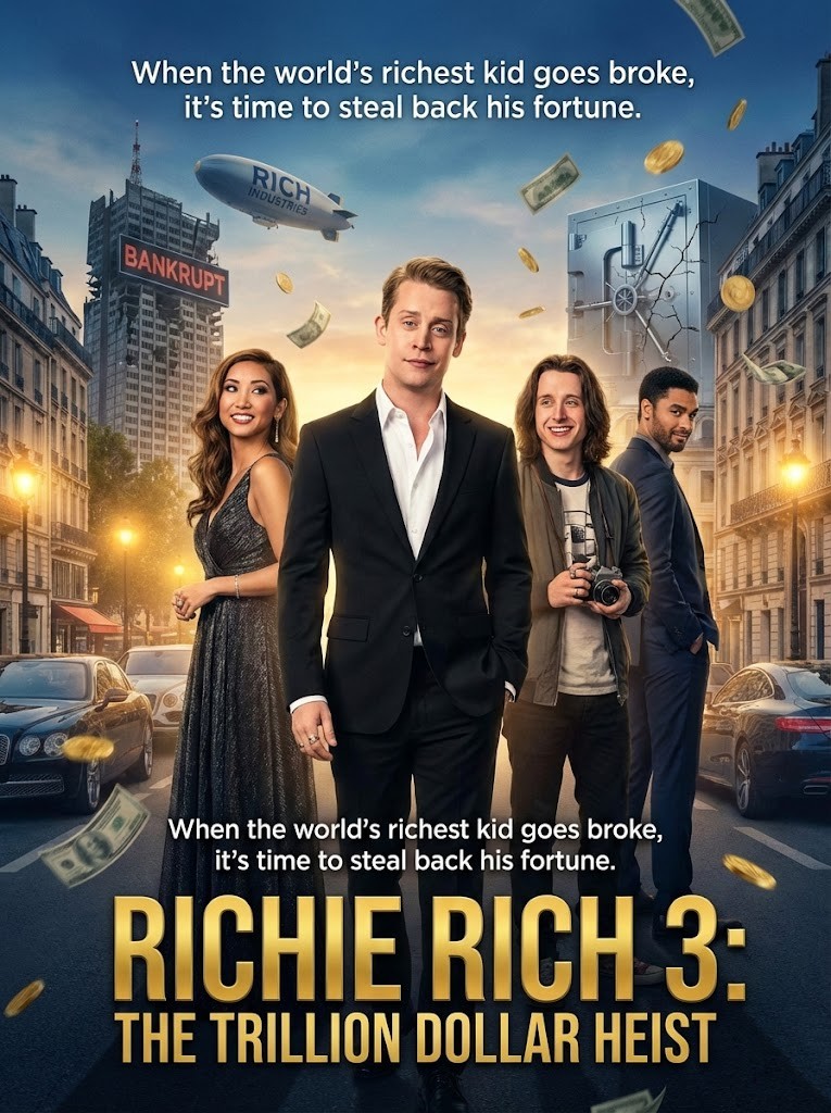 The Film - 🎬 Richie Rich 3: The Trillion Dollar Heist (2026) Starring ...