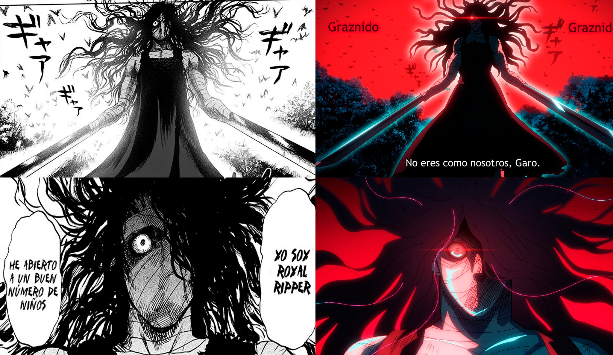 Mr Escorpion - Manga vs Anime. Royal Ripper de One Punch. | Facebook