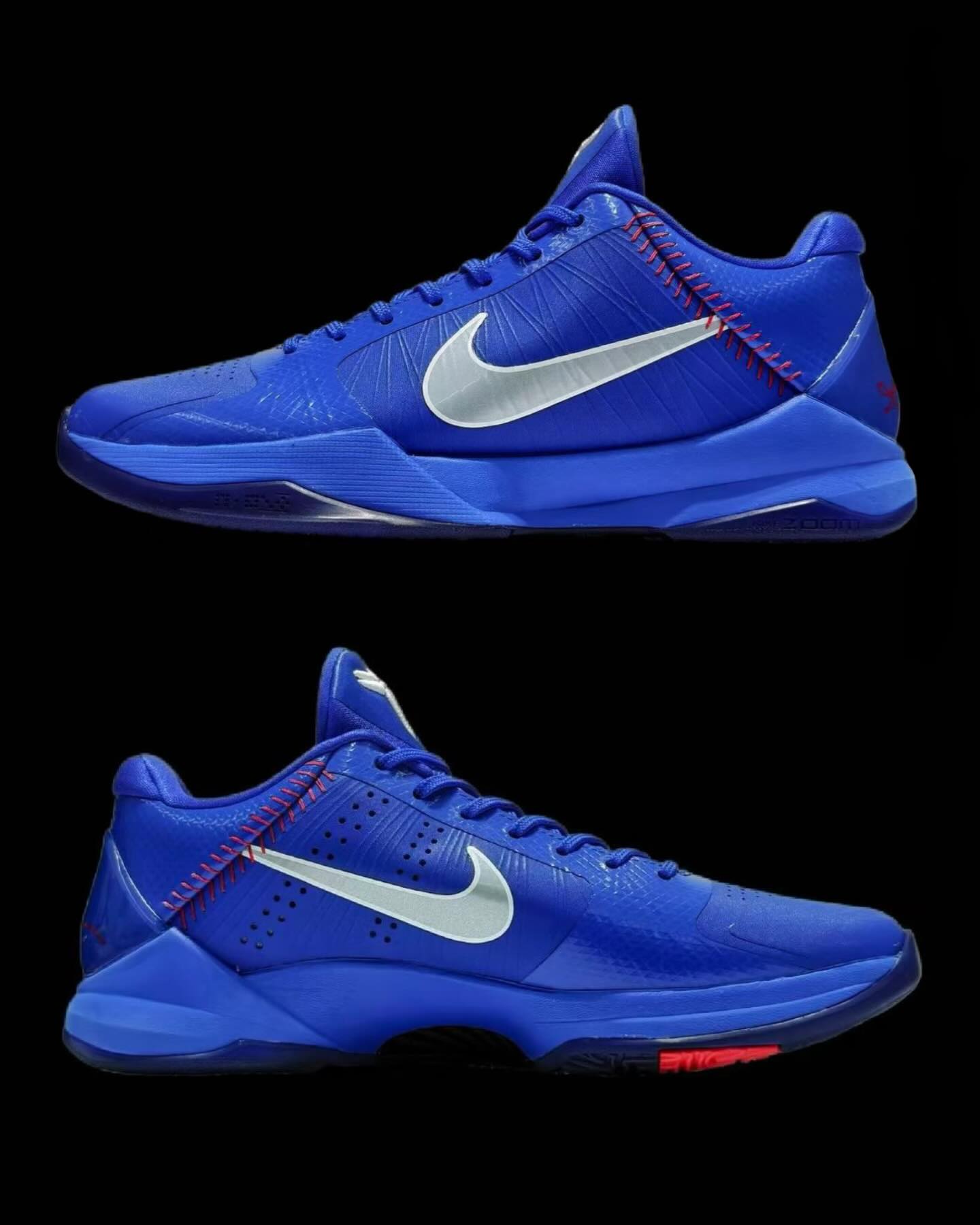 A first look at the “Dodgers” Nike Kobe 5 Protro, honoring Kobe
