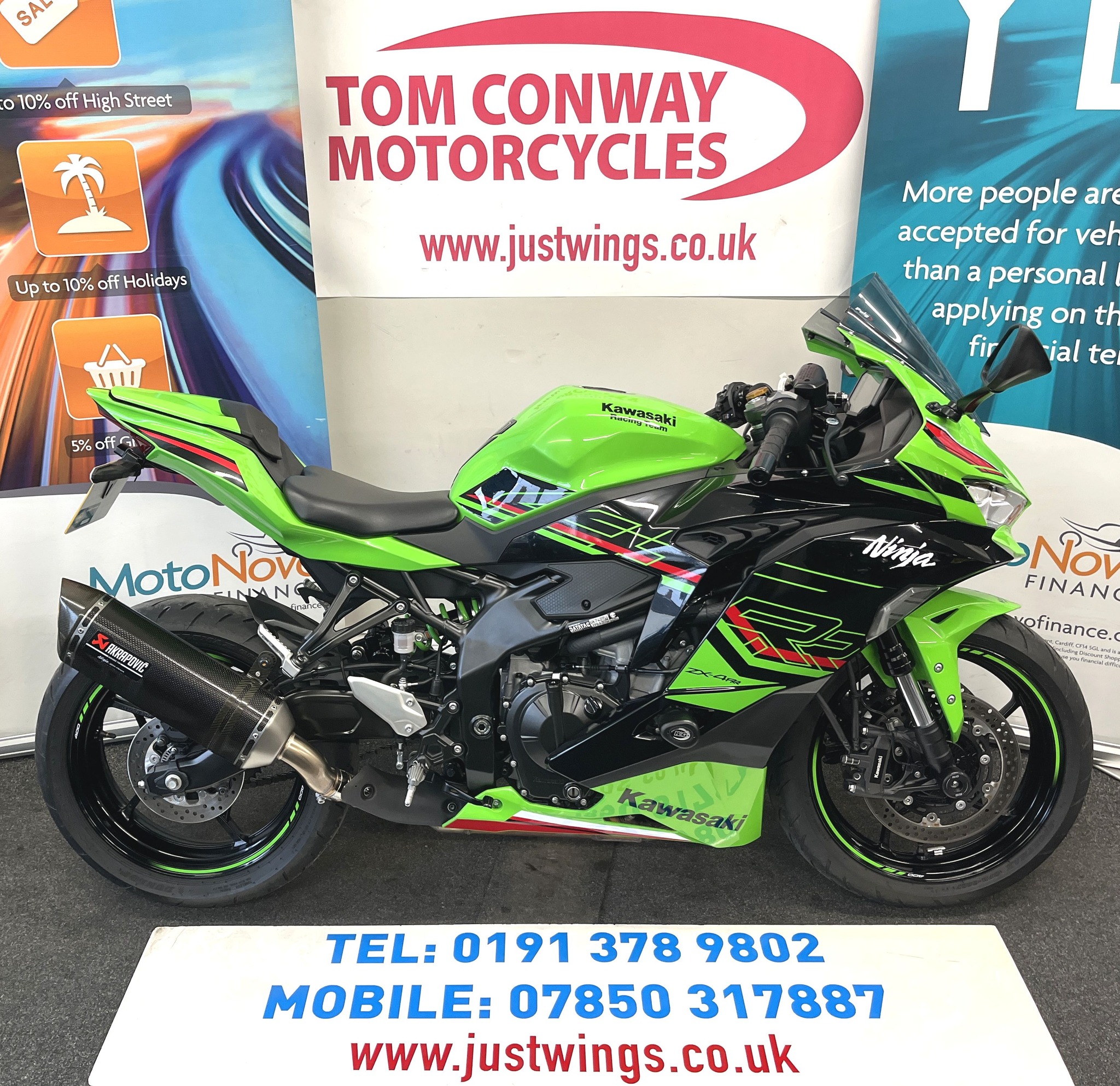 KAWASAKI ZX4 RR NINJA, 2024(24), £6995 This 4 cylinder pocket