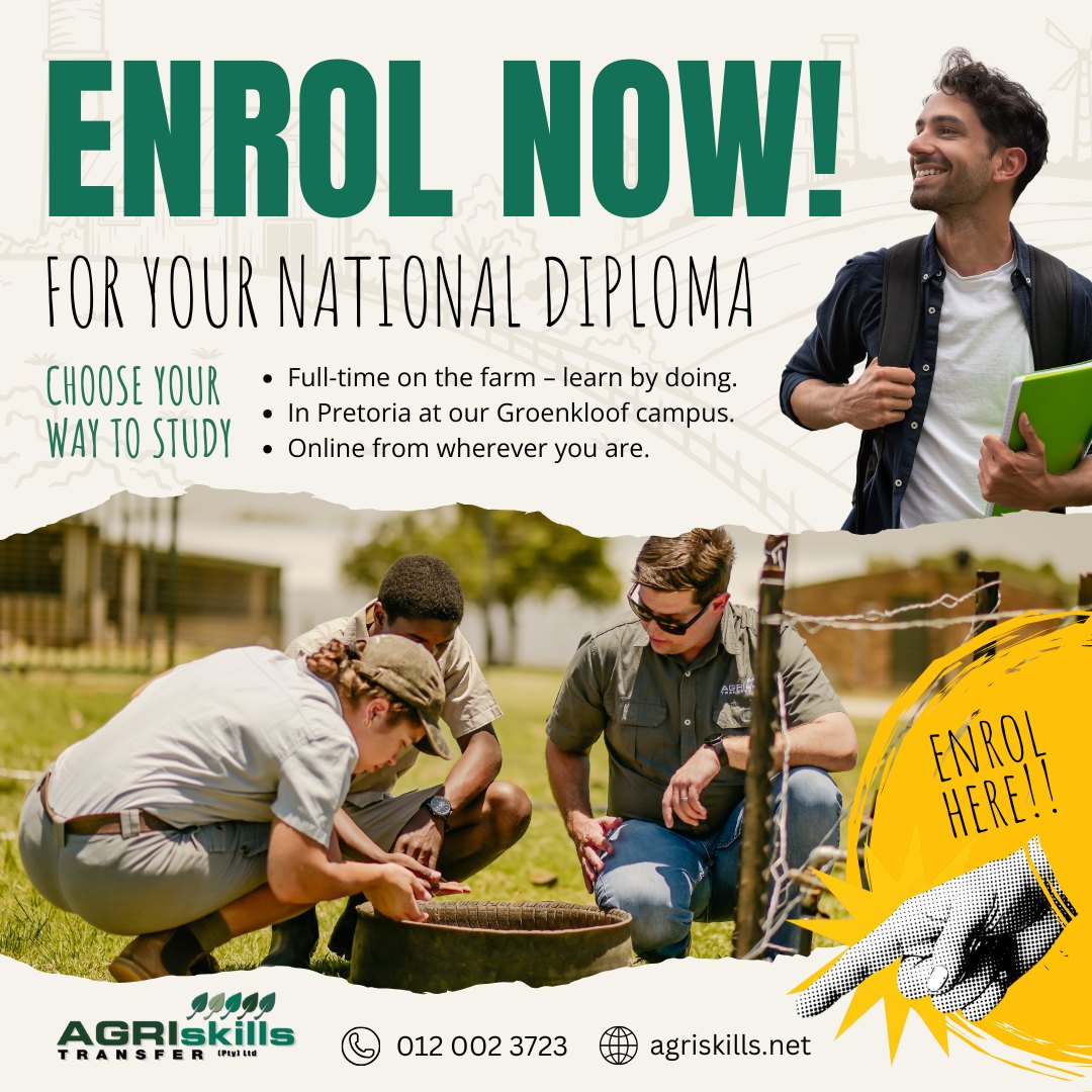 🚨⏰ LAST CALL, FUTURE FARMERS! ⏰🚨... - Agri Skills Transfer | Facebook