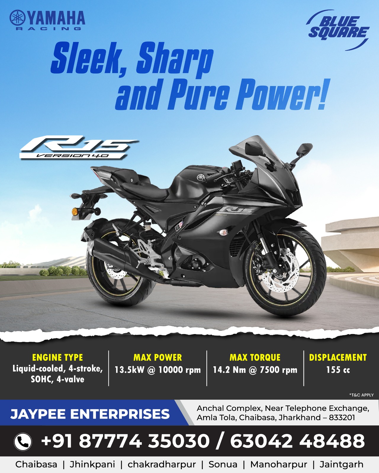 Yamaha R15 V4 – Born to Race, Built to Rule! Track-inspired design