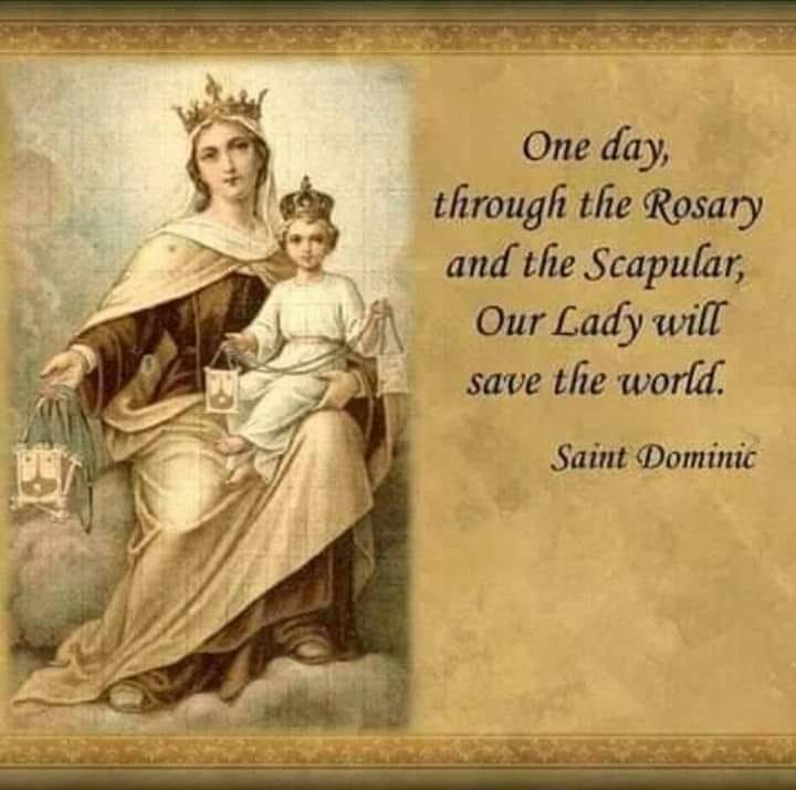 Miracles of Catholic Truth - THE BROWN SCAPULAR OF OUR LADY OF MOUNT ...