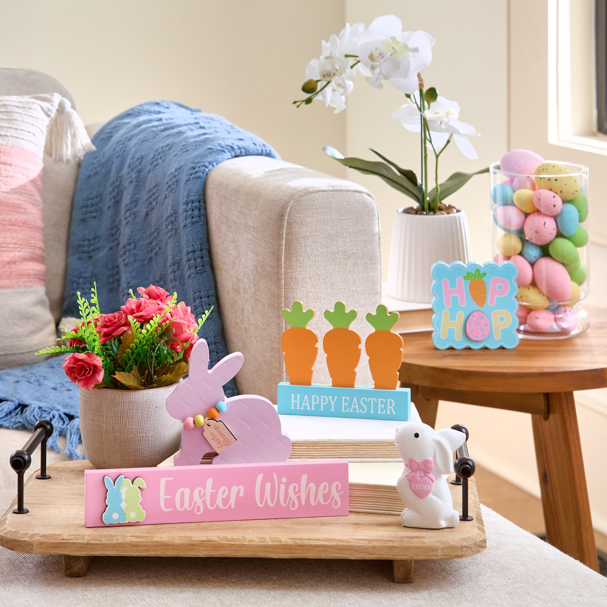 Dollar - Beautiful blue hues just in time for summer. Shop this decor