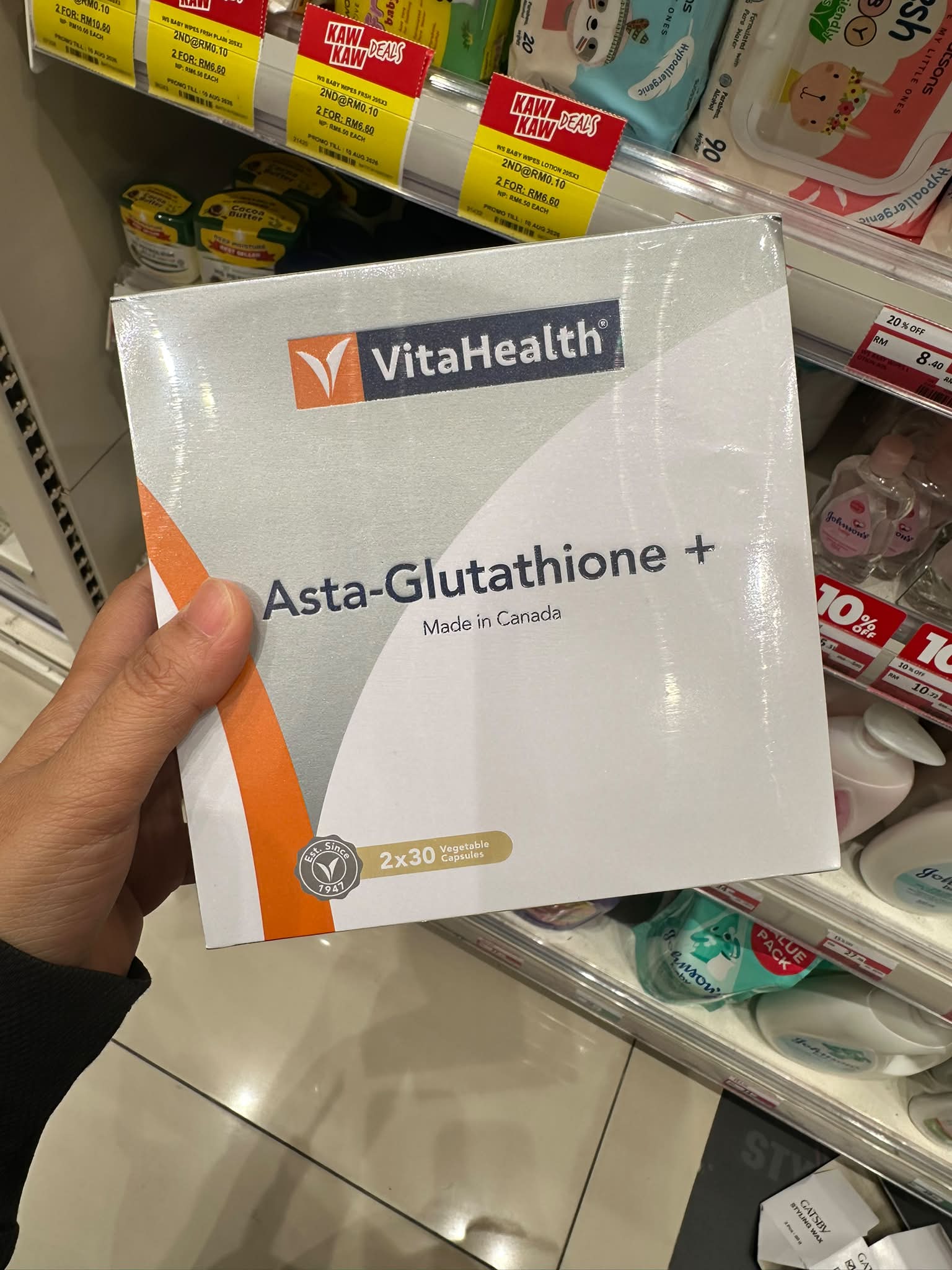 kebaikan asta glutathione plus vita health TO PEREMPUAN CANTIK, PLEASE DENGAR SINI. KALAU YOU NAK SKIN YOU CERAH HEAD TO TOE, DARKSPOTS PUDAR & SKIN HEALTHY ,PERGI WATSONS CARI SUPPLEMENT NI. TAK PAYAH NAK BUAT WHITENING DRIP. ATAU NLIGHTEN PREMIUM SOAP – lightweight eye cream Size:16oz Glass Bottle