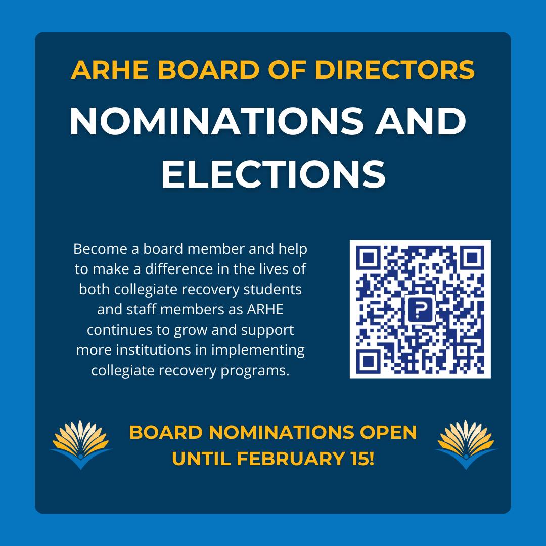 ARHE Board... - Association of Recovery in Higher Education | Facebook