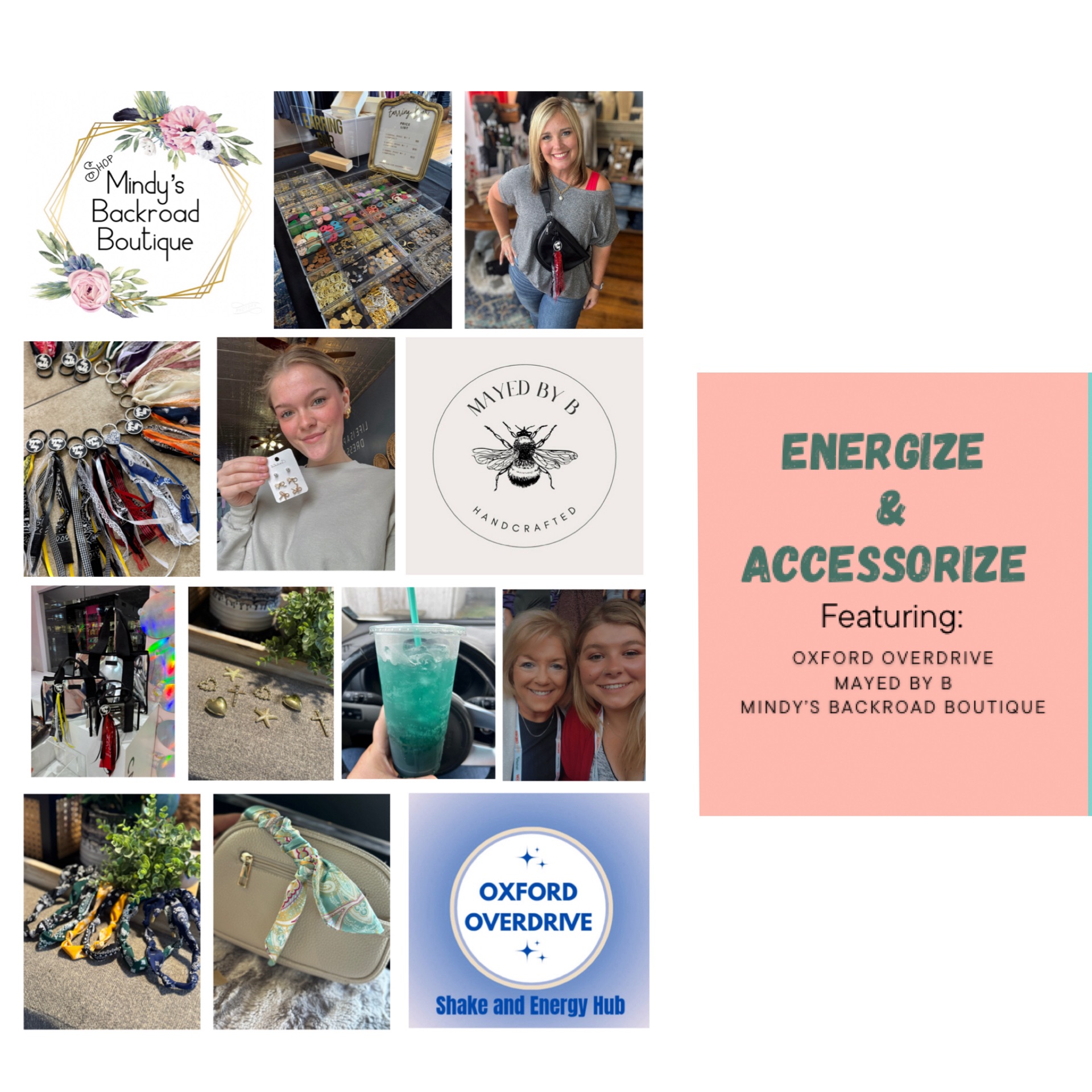 Energize & Accessorize Featuring: Mayed By B, Oxford Overdrive, & Mindy ...