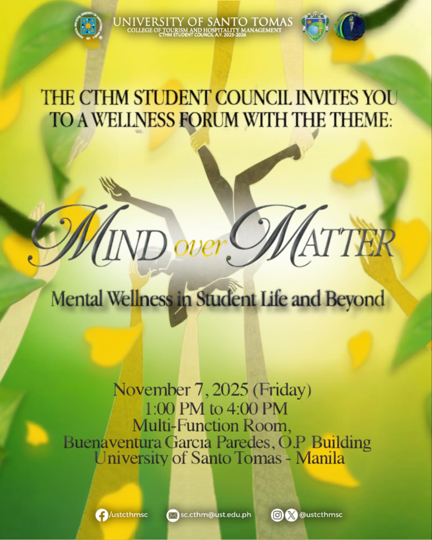 UST - Let’s take a moment to pause, breathe, and focus on what truly ...