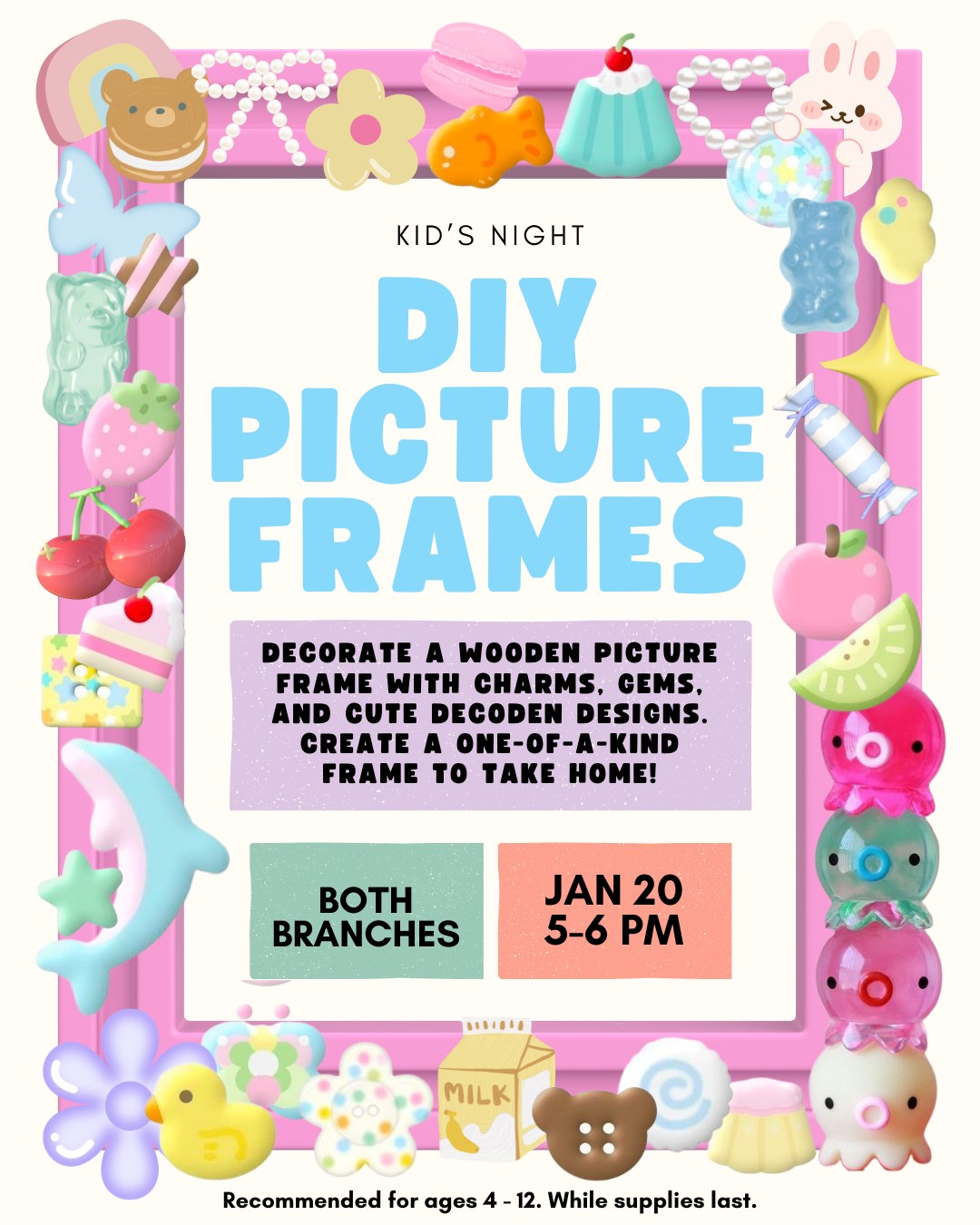 🖼️ DIY Picture Frames... - Brownsville Public Library System | Facebook