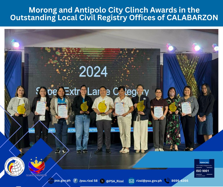 PSA Region IVA Rizal added a new photo. - PSA Region IVA Rizal