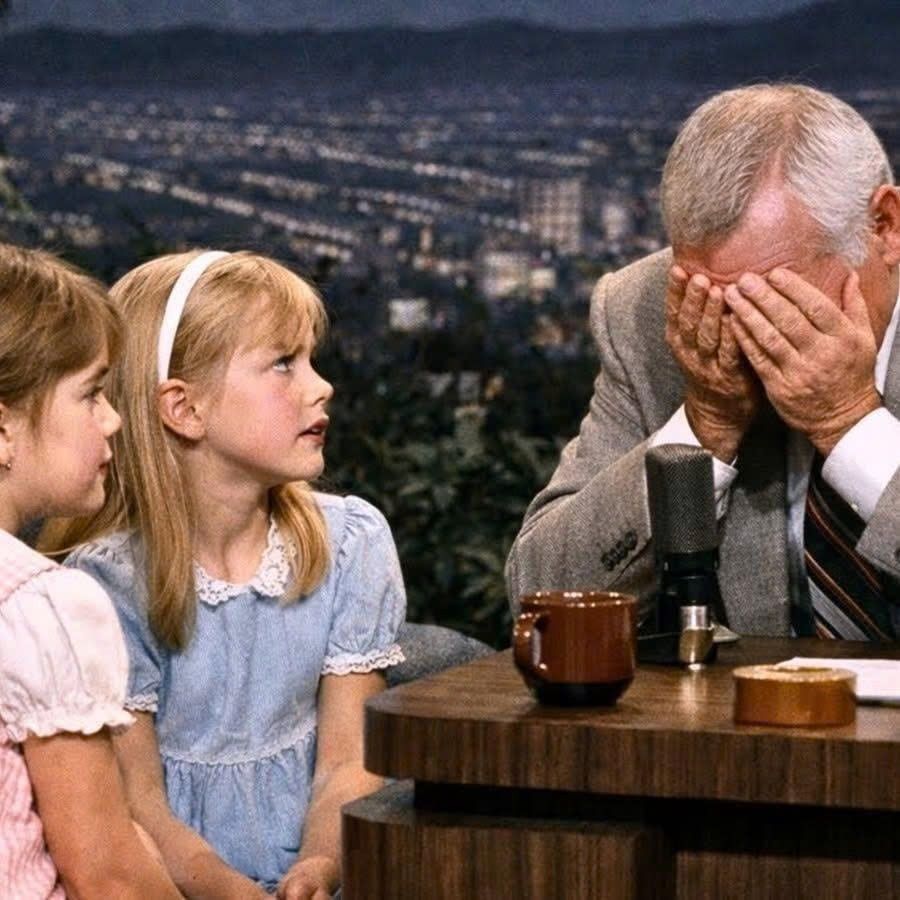 johnny carson blue dress Carson's unforgettable moment with two little girls on The Tonight Show Baby Blue Wedding Guest redo:lincoln canvas print Styles Size:EU 44/US 11
