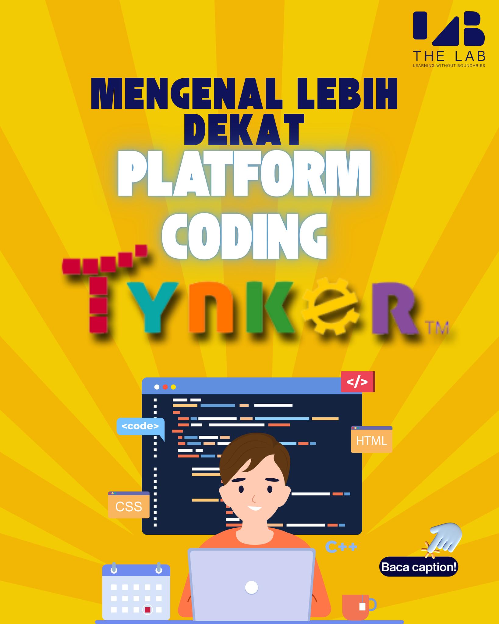 The Lab - Apa sih itu Tynker? Jadi.. Tynker adalah suatu platform yang ...