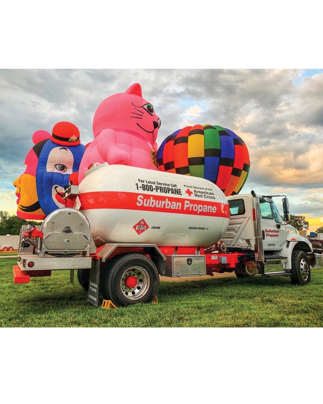 🧠 Fun Fact 🧠: Hot air balloons use... - Suburban Propane | Facebook