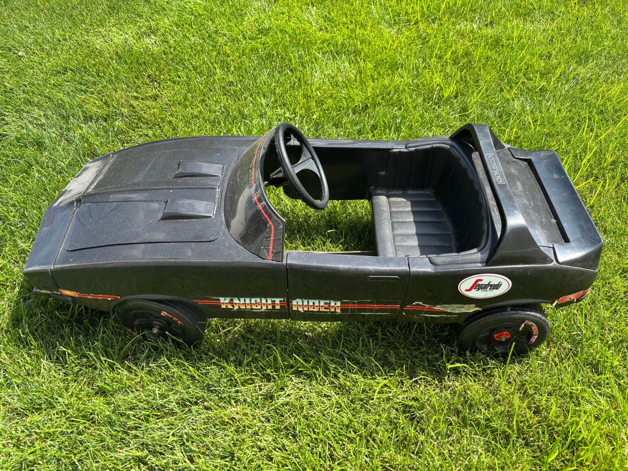 1980s Coleco Knight Rider K.I.T.T. Pedal Car - Powersport Vehicles ...