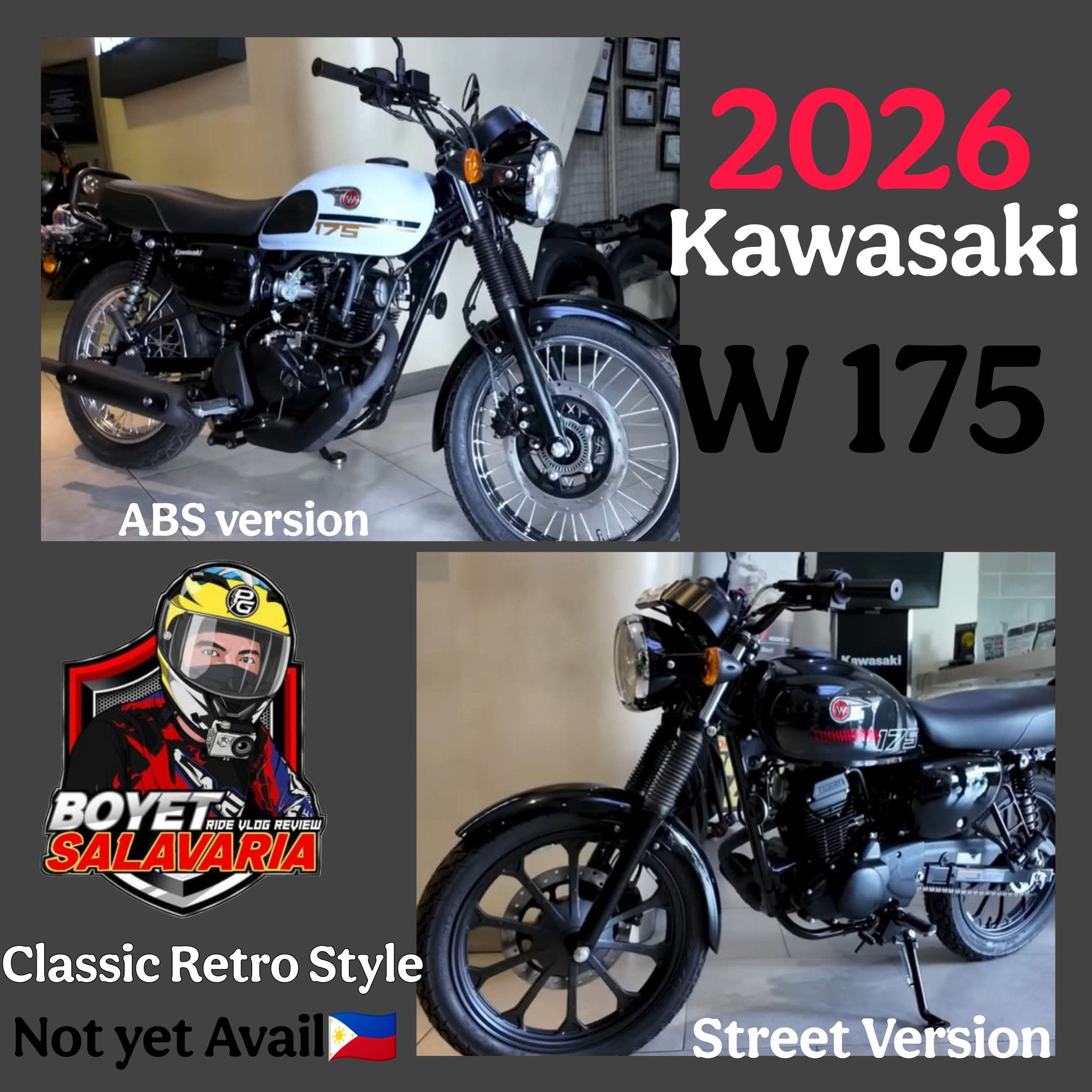 Iconic Classic Look ? Kawasaki W 175 New Model Update 2026 ** Not 