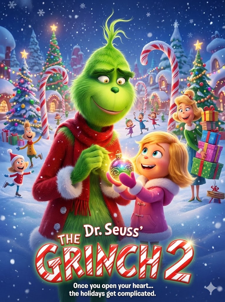 Movie - The Grinch 2 🎄💚 The Grinch 2 returns to Whoville with even more ...