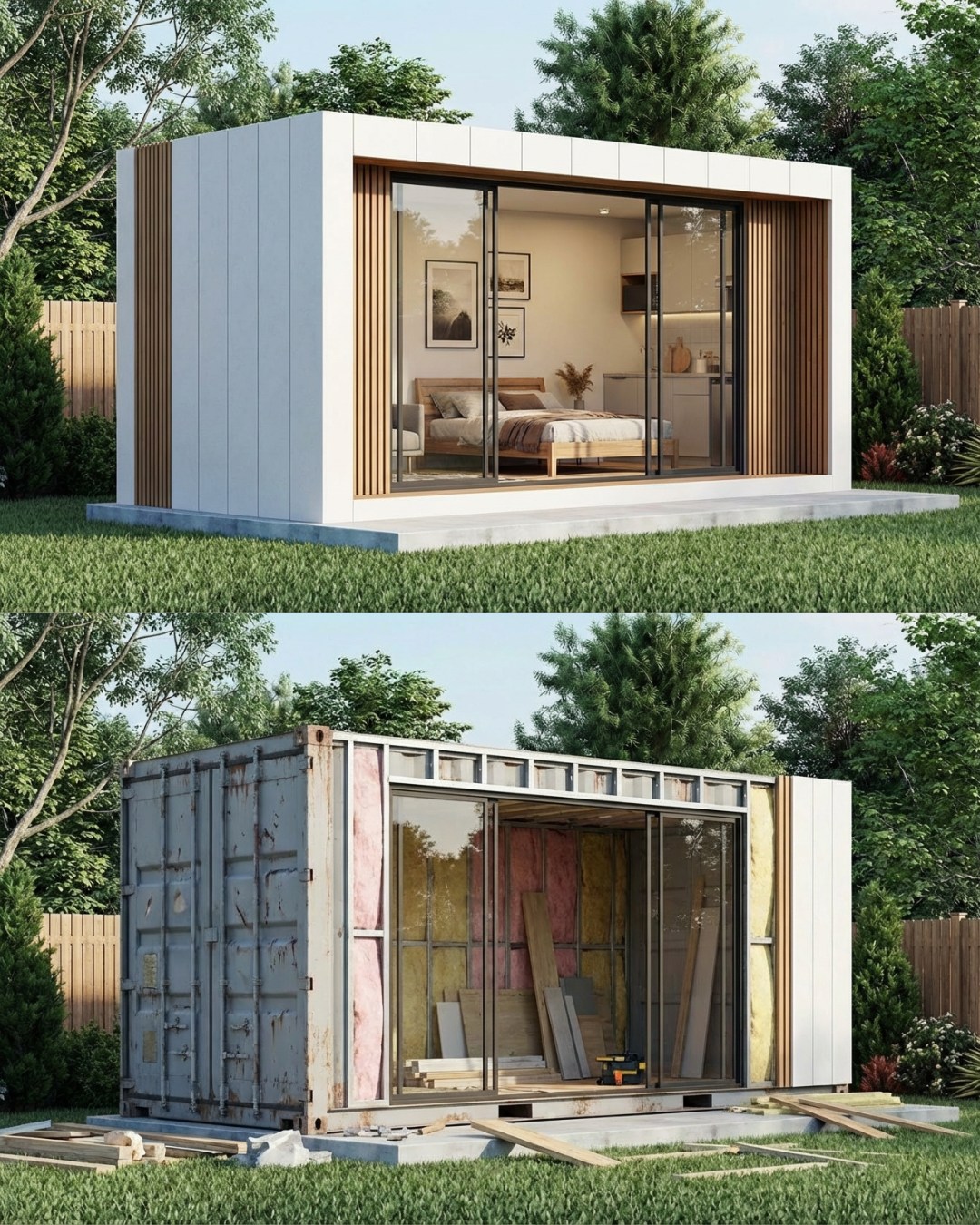 TinSpaces - Tiny homes and containers are like 1 & 2 People often ...