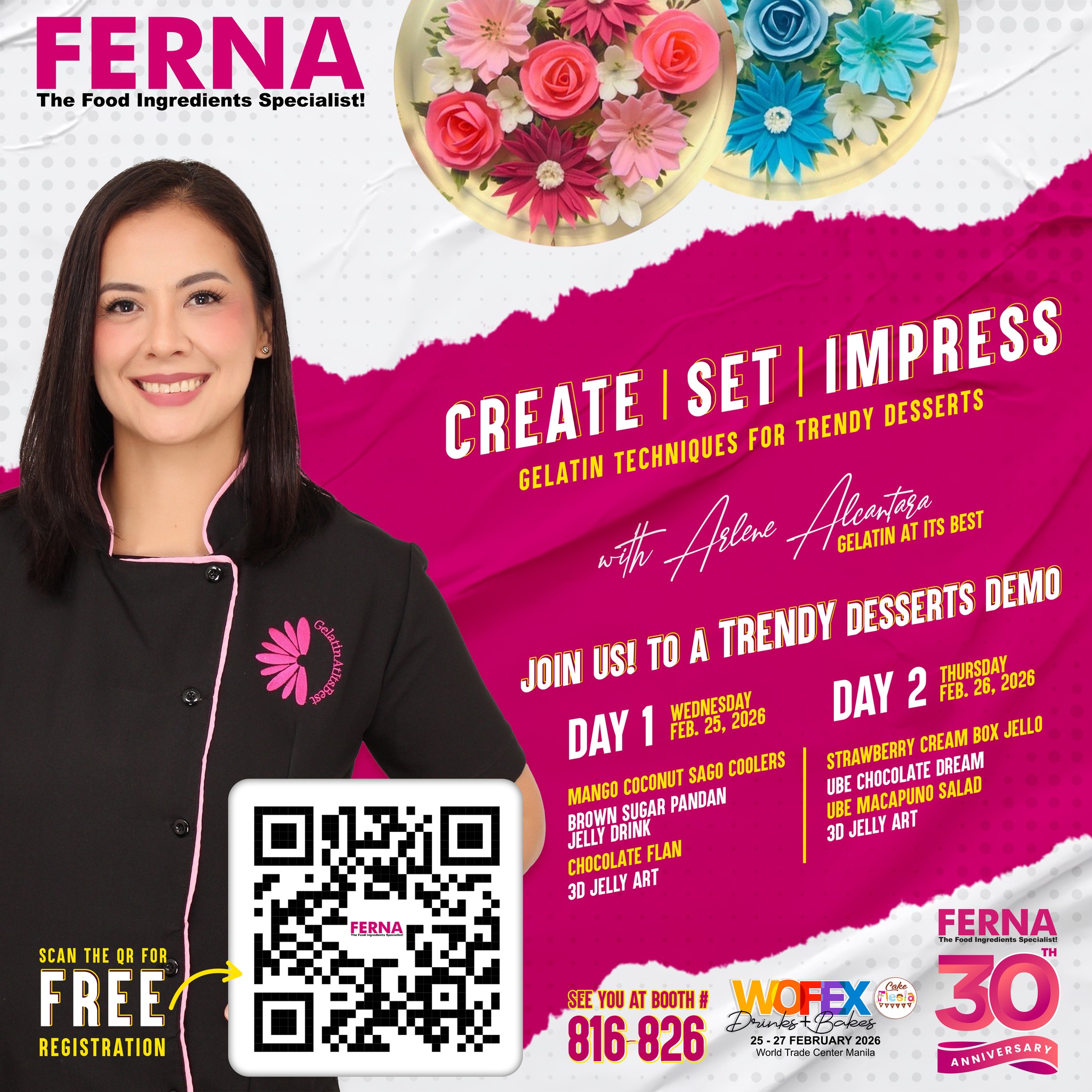 Sweet creations await you at... - WOFEX - World Food Expo | Facebook