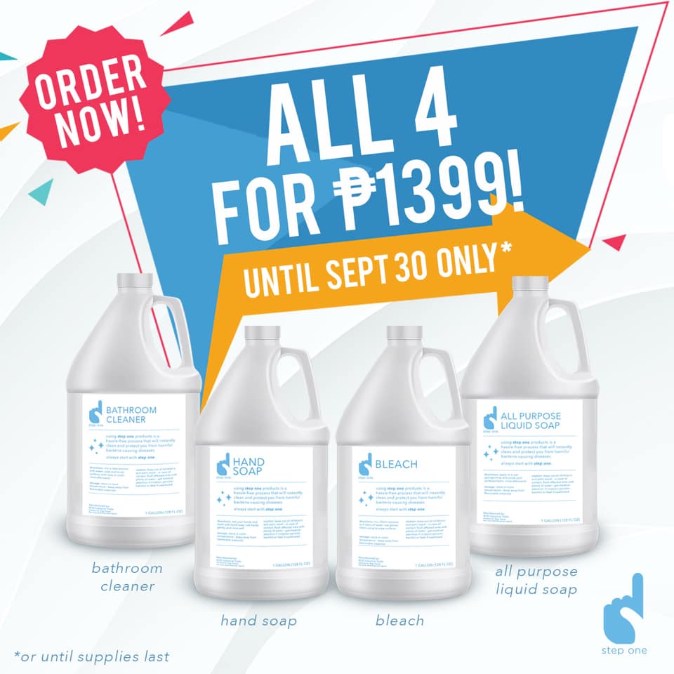 Step - Have a clean and safe home with our new promo! 🏡 For only Php ...