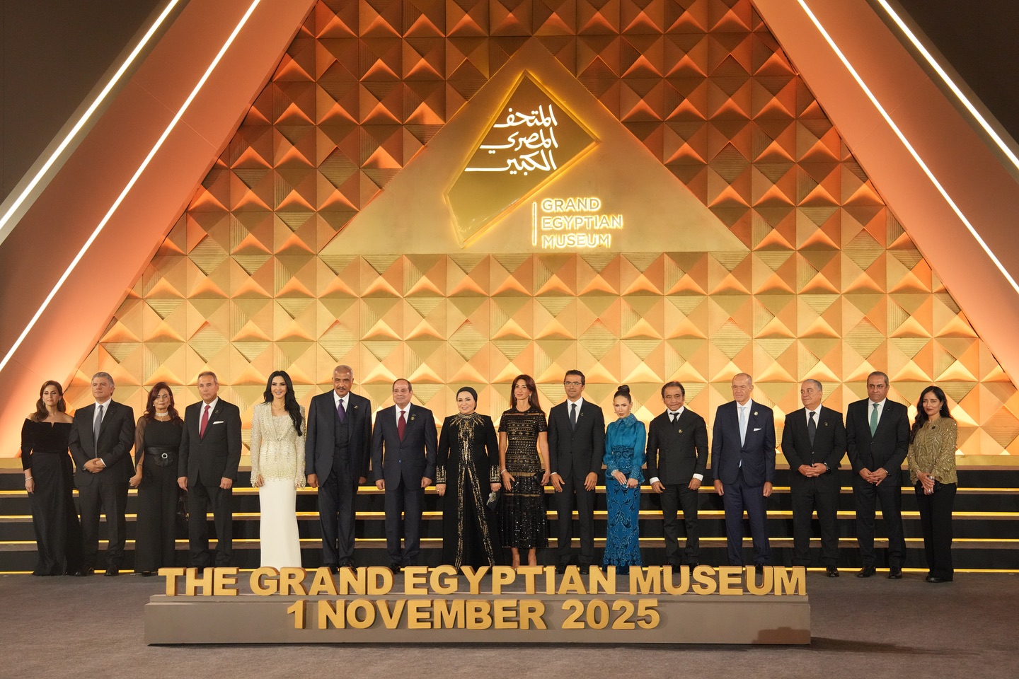 Cairo - @cairoscene LIVE from the inauguration of the Grand Egyptian ...