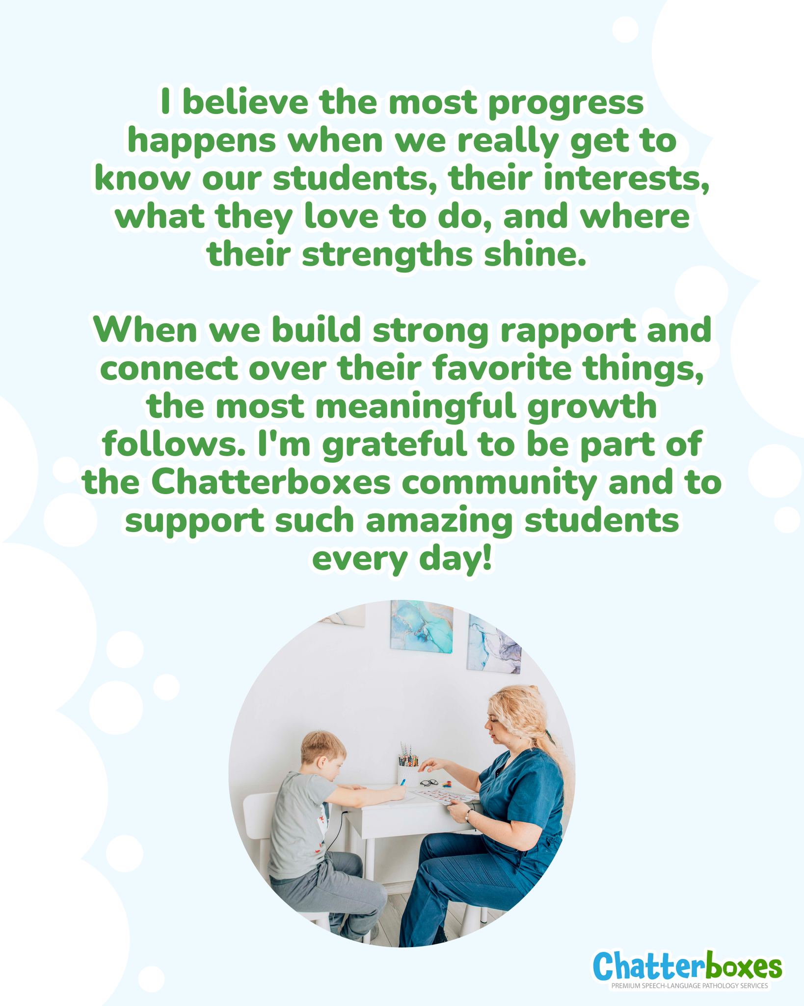 Chatterboxes Pediatric Speech-Language Pathology