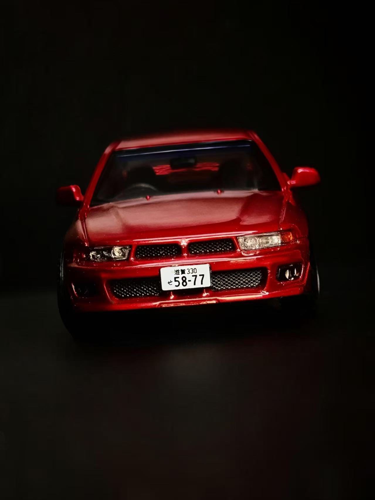 PRE ORDER : Bliss 1/64 Mitsubishi Galant VR-4 Metallic Red PRICE