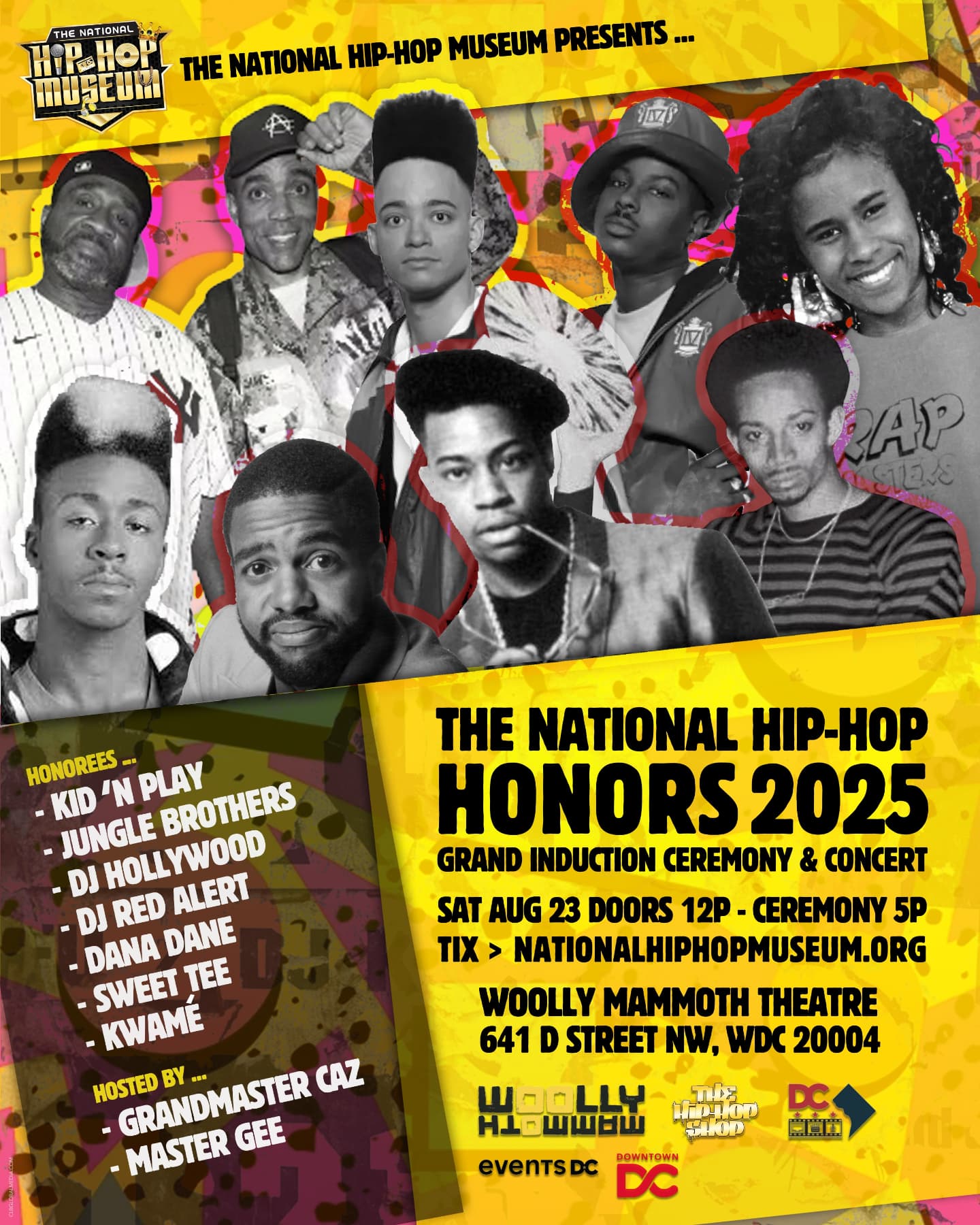 ?The National Hip-Hop Honors & Concert 2025 is Aug. 18th-23rd 
