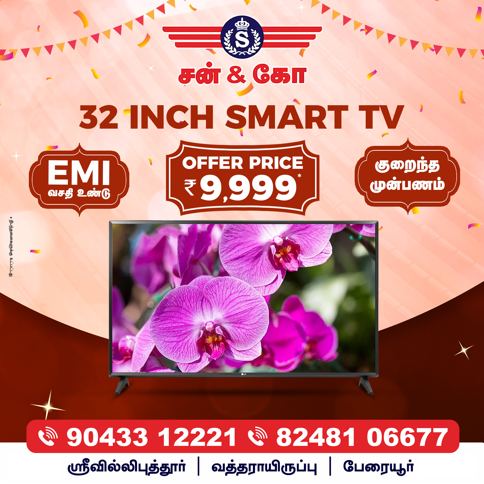 Sun - Big Entertainment, Small Price! 32” Smart TV at just ₹9,999* 🔥 ...
