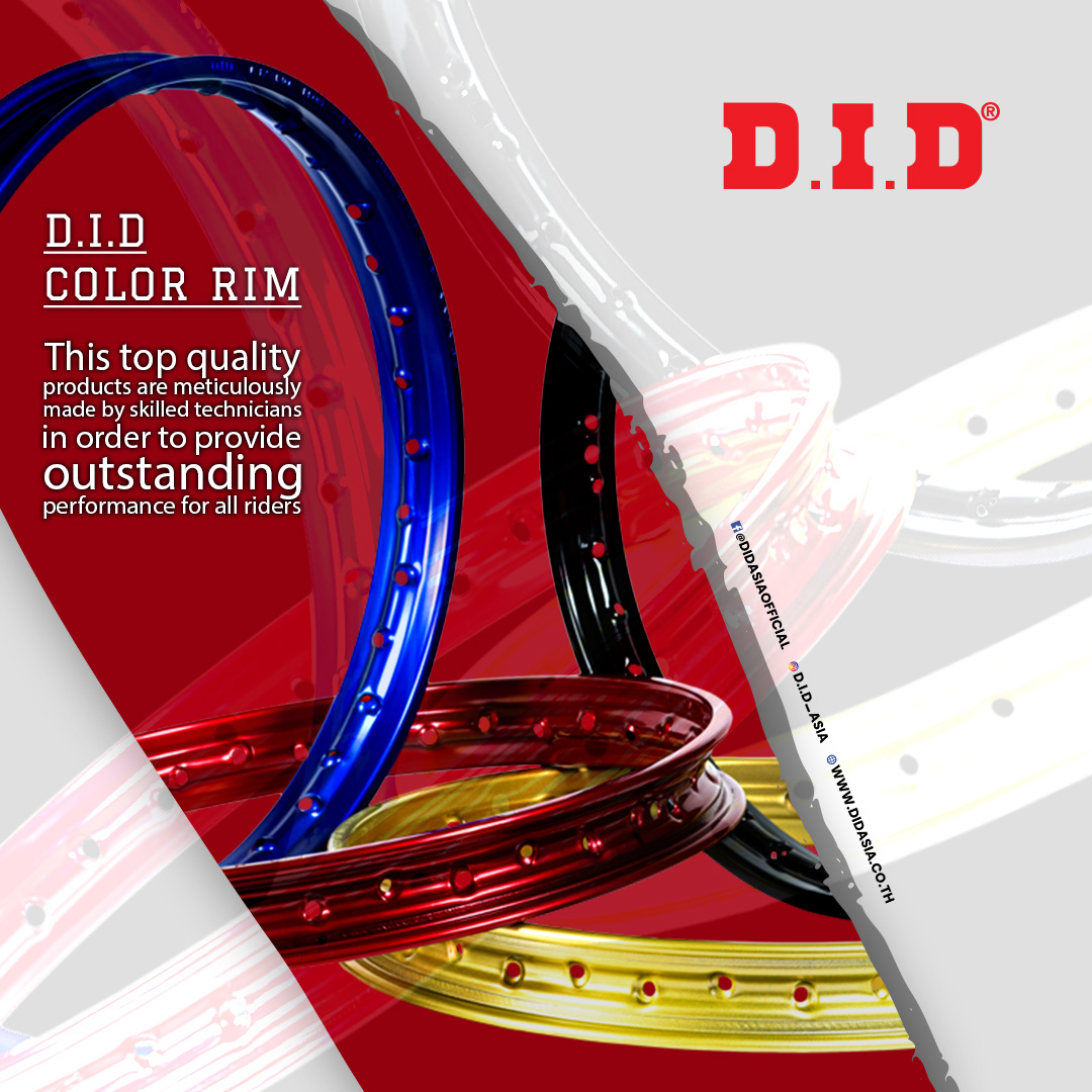 D.I.D - D.I.D Color Rim 🏍 #did #didasia #motorcyclechain #chain #rim # ...