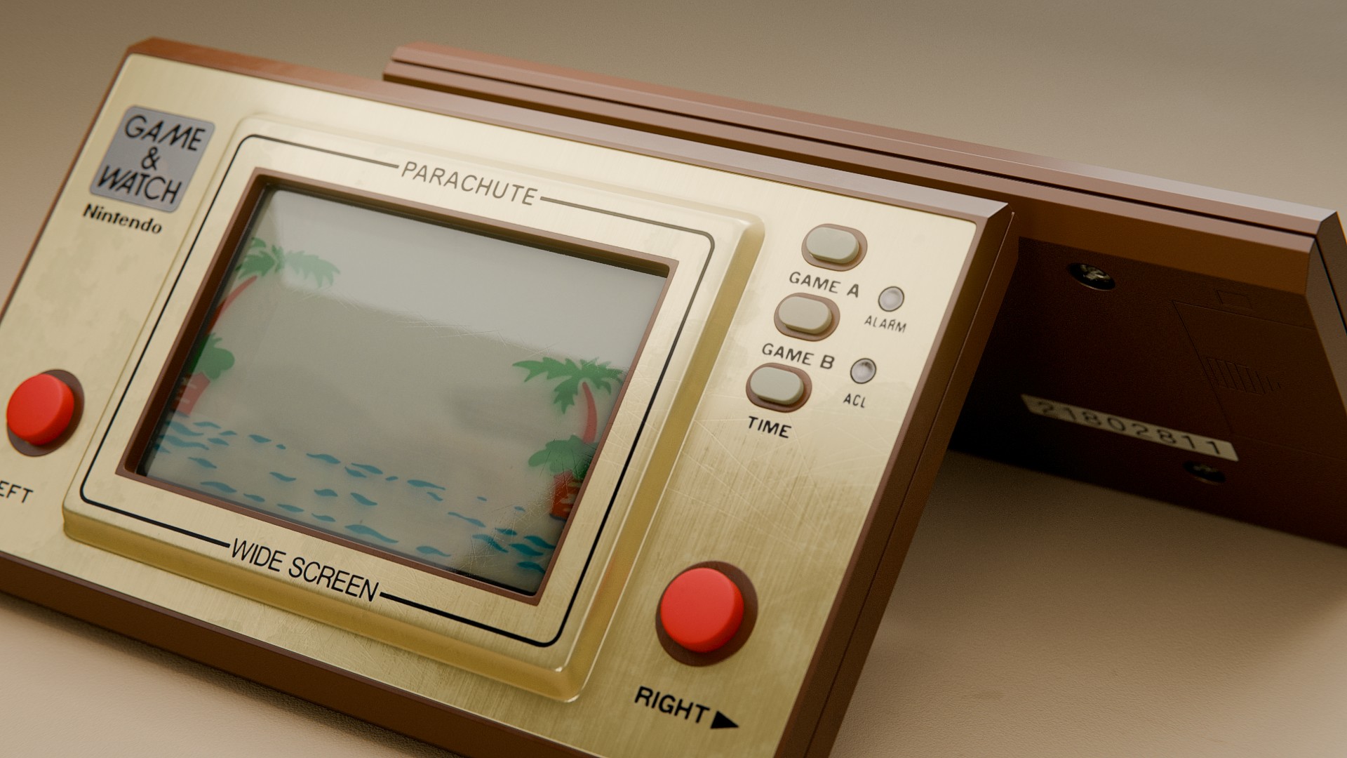 Nintendo Parachute (PR-21) – Game & Watch Widescreen