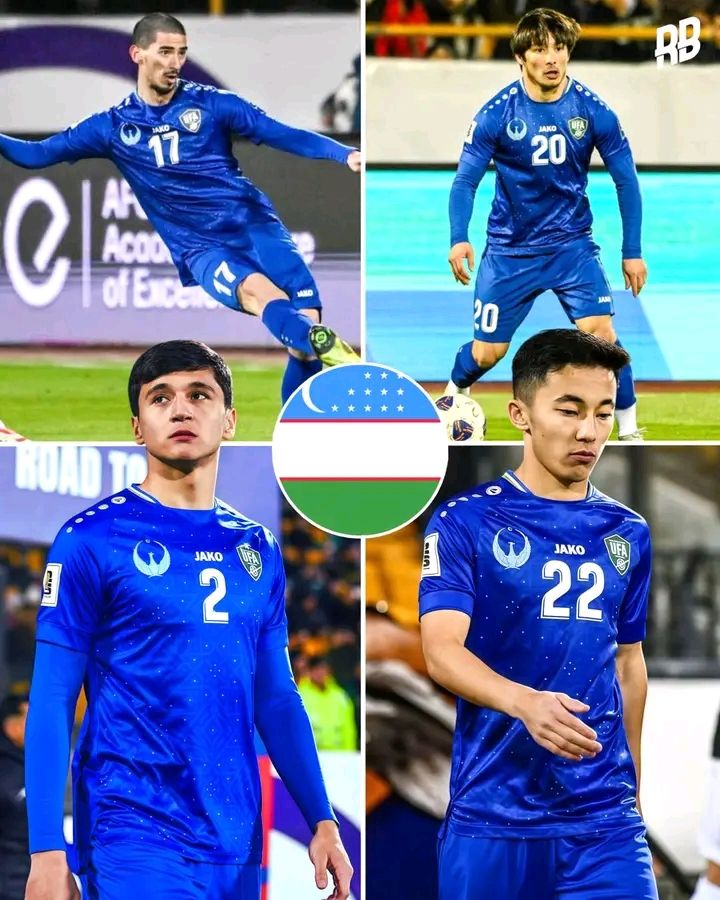 Uzbekistan's 2026 World Cup kit by 7saber