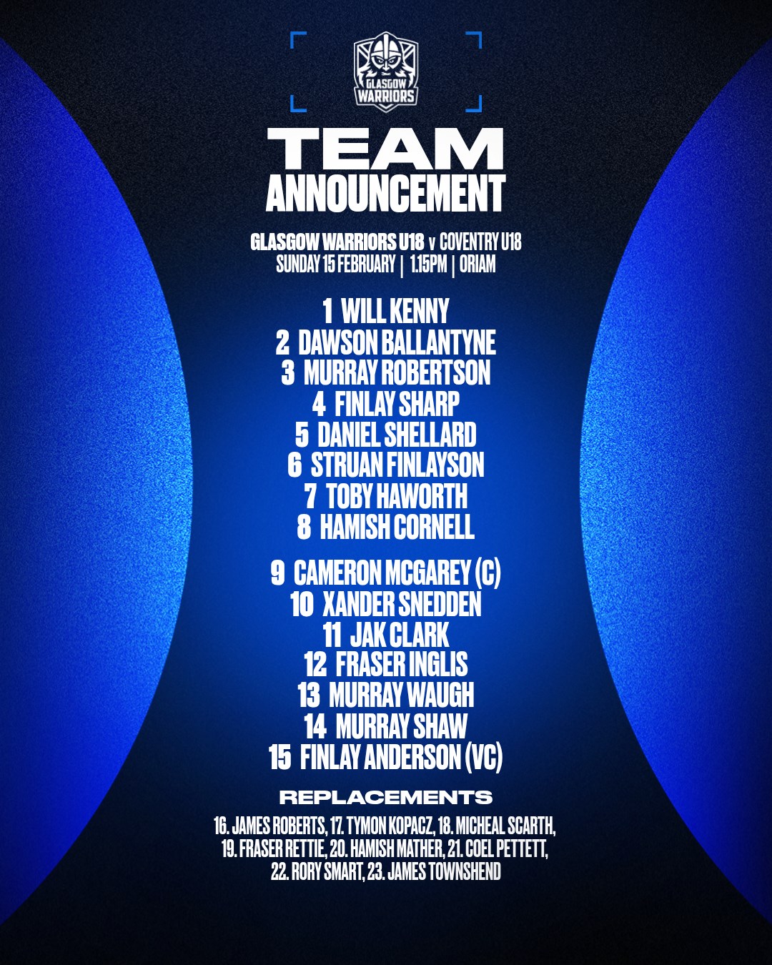 The U17 and U18 Glasgow Warriors teams... - Glasgow Warriors | Facebook