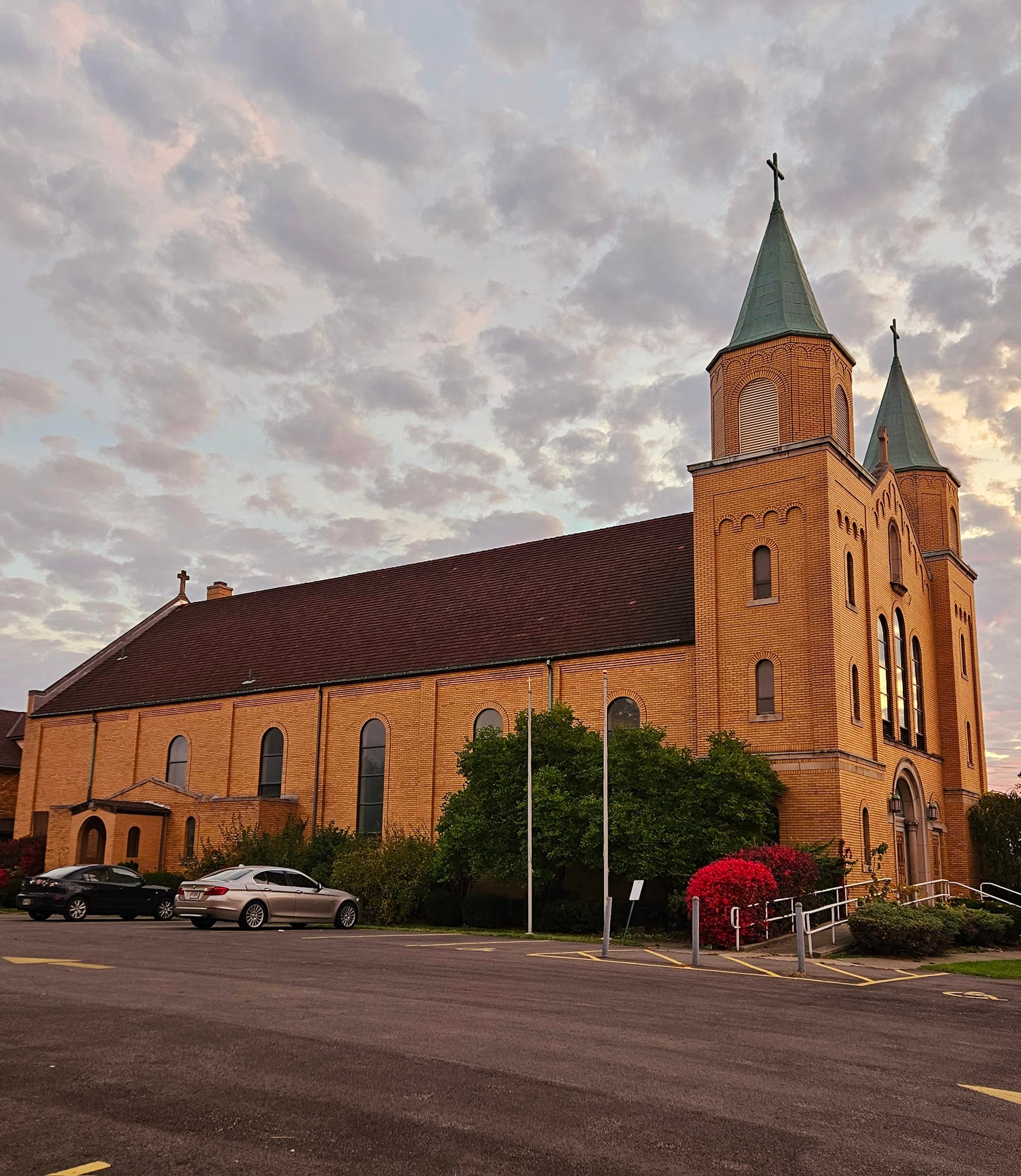 Saint Stanislaus Church in Romanesque style