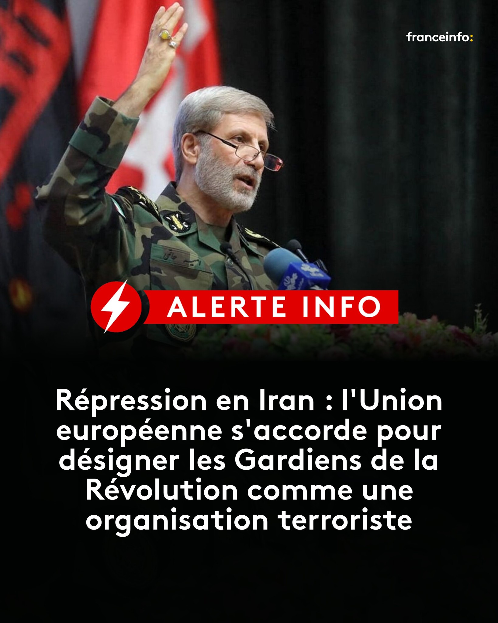 Franceinfo - ALERTE INFO - Téhéran est sous la pression... | Facebook