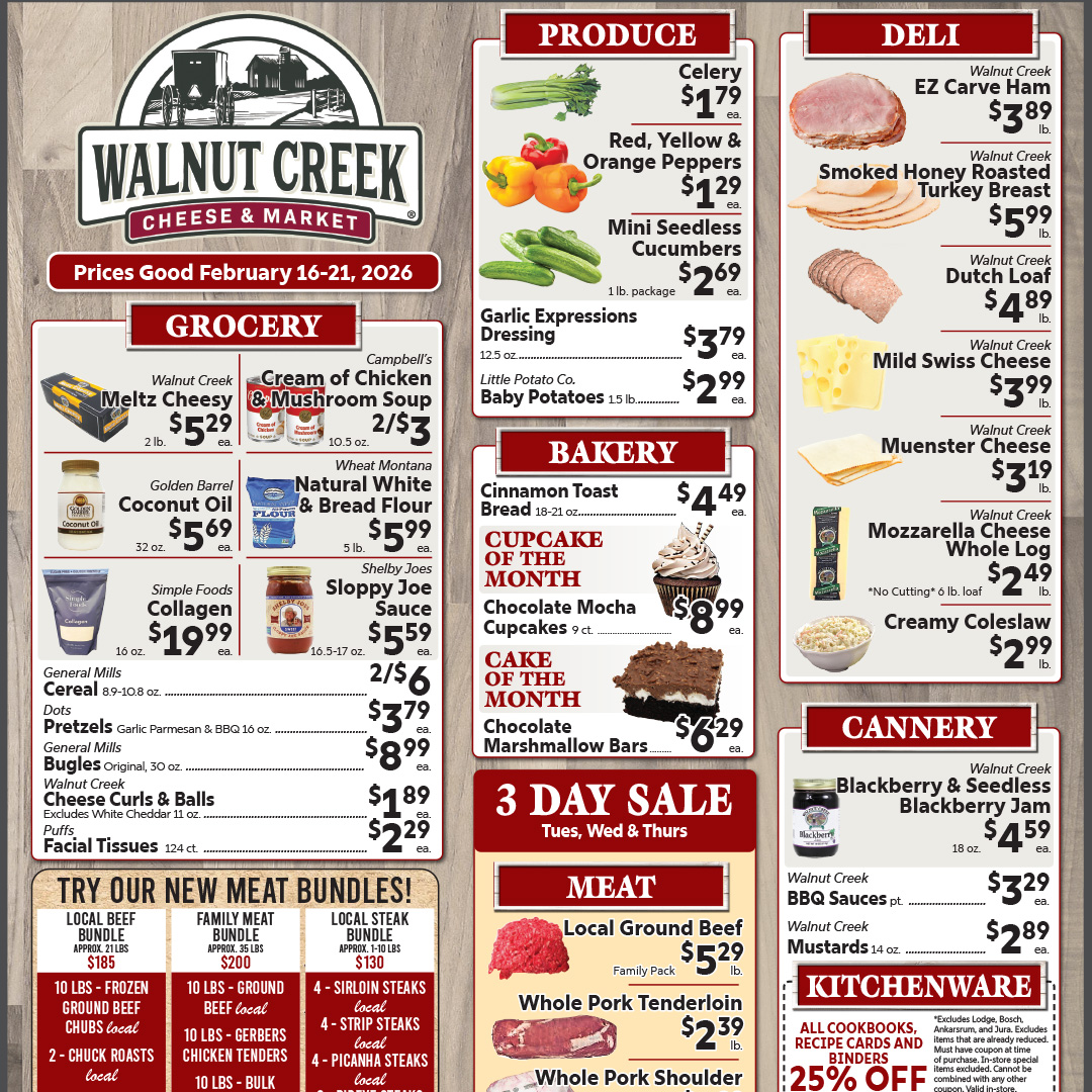 Check out next week's ad... - Walnut Creek Cheese & Market | Facebook